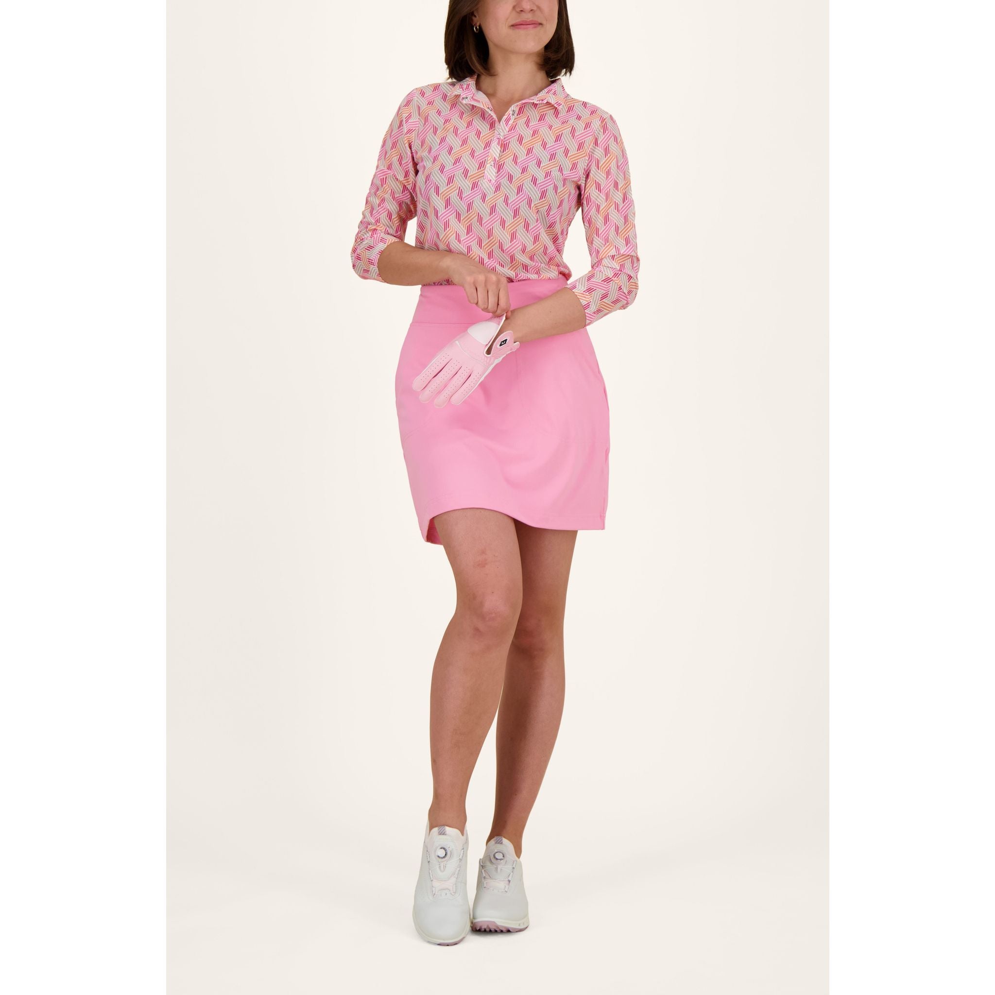 Polo Daily Sports Digne Mesh manches 3/4 pour femme