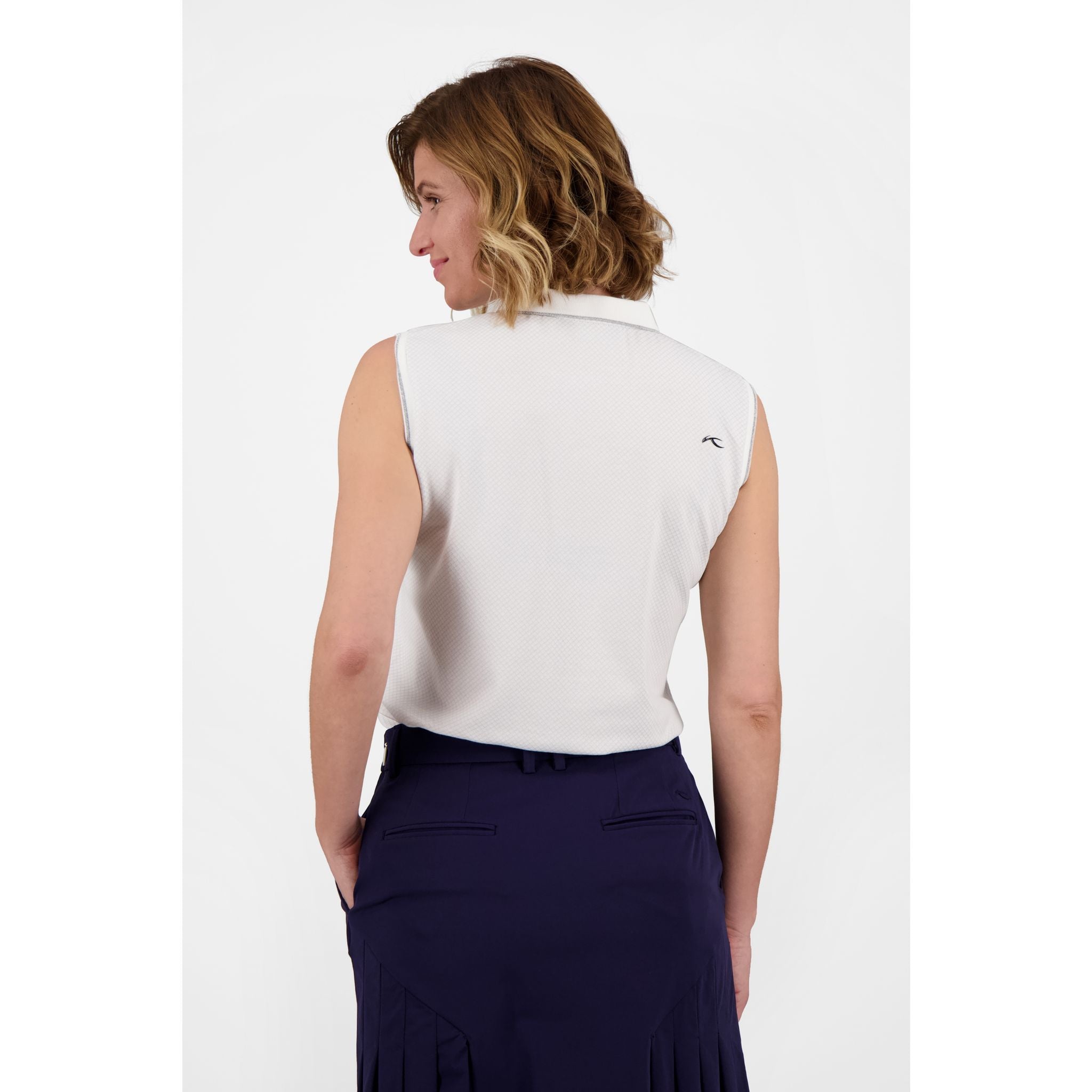 Kjus Ella Structure S/L polo de golf femme