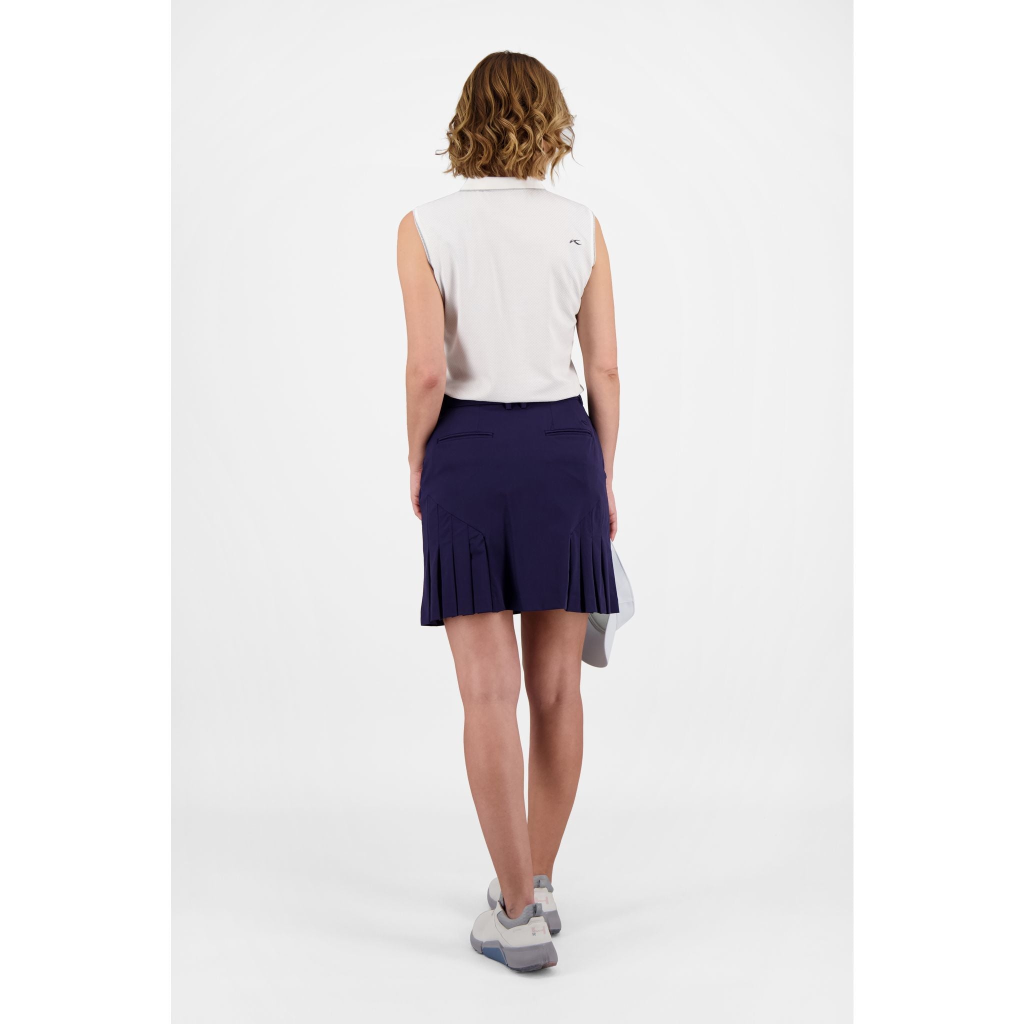 Kjus Ella Structure S/L polo de golf femme