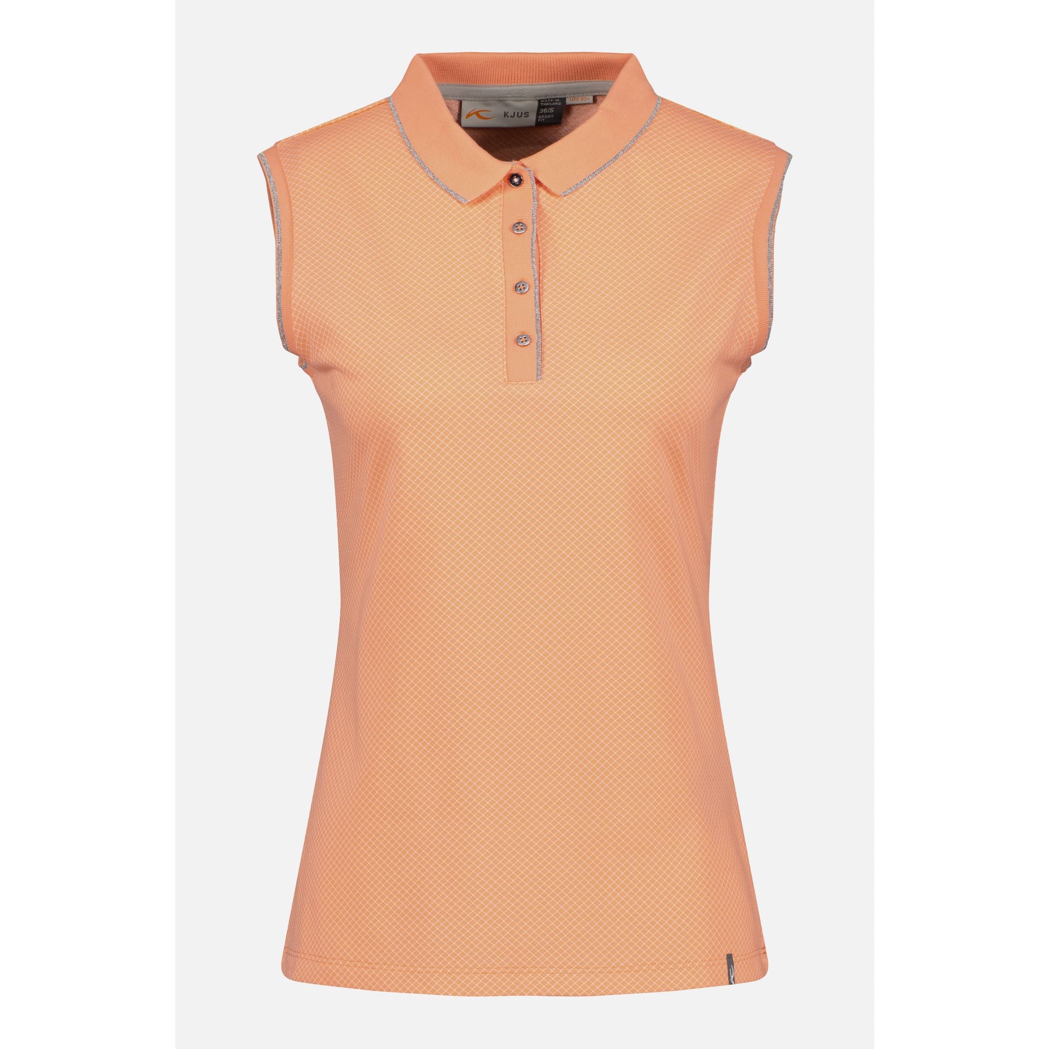 Kjus Ella Structure S/L polo de golf femme