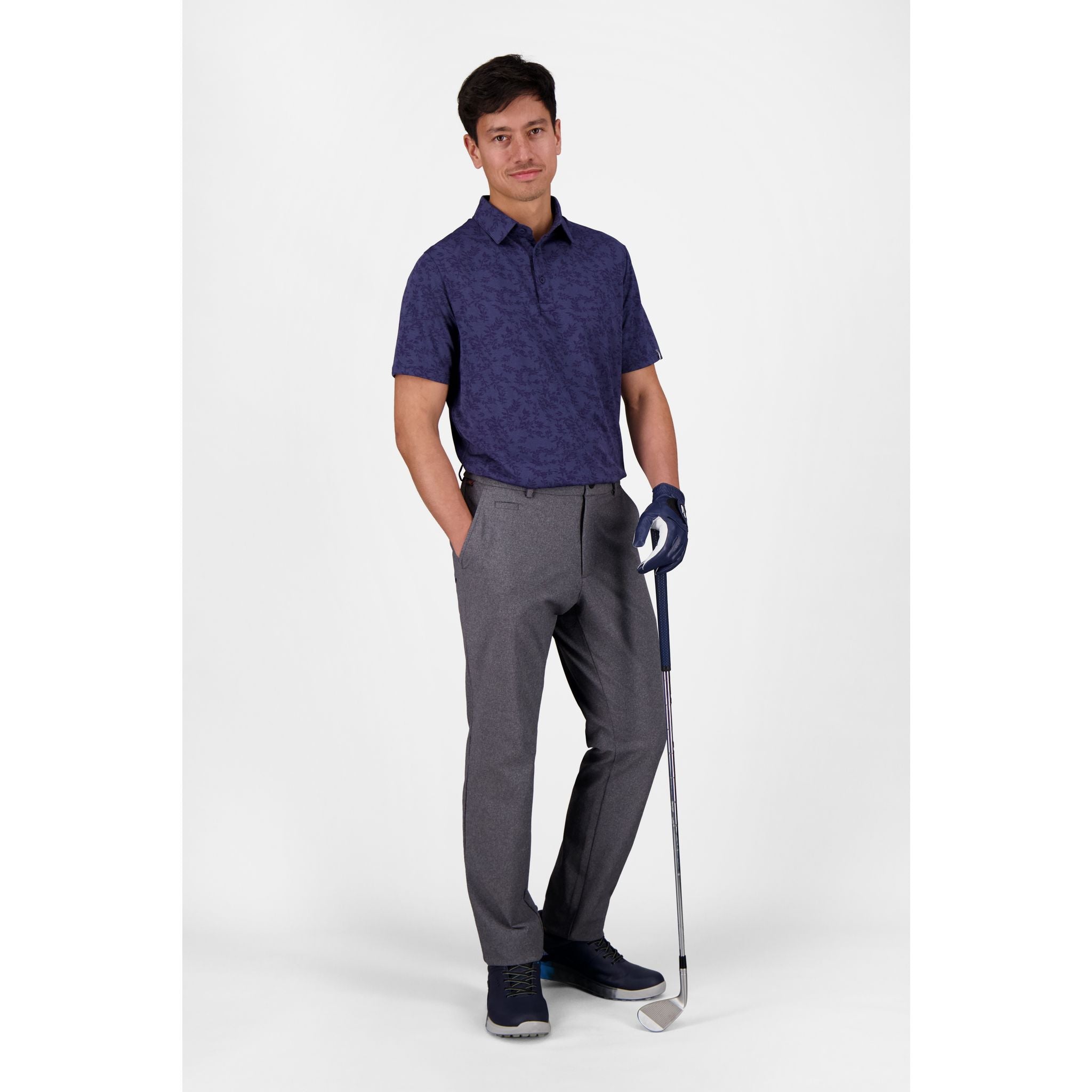 Kjus M Stephen Polo SS Atlanta/Bleu Homme