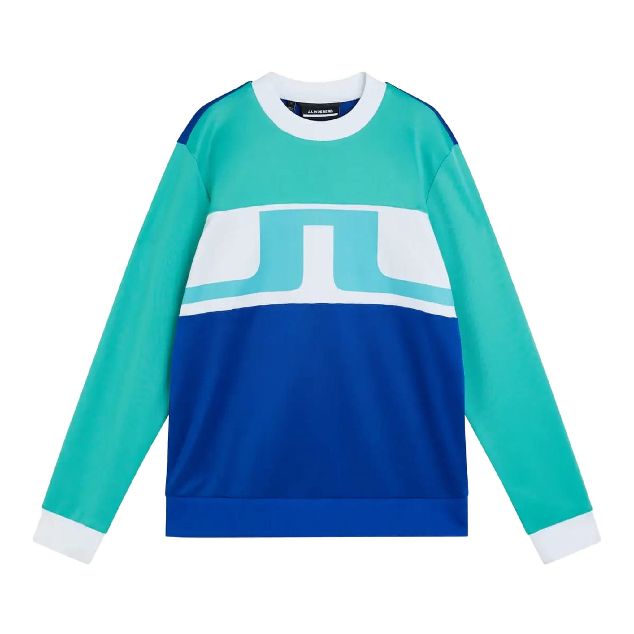 J. Lindeberg Jones Pull Homme Bright Aqua Homme