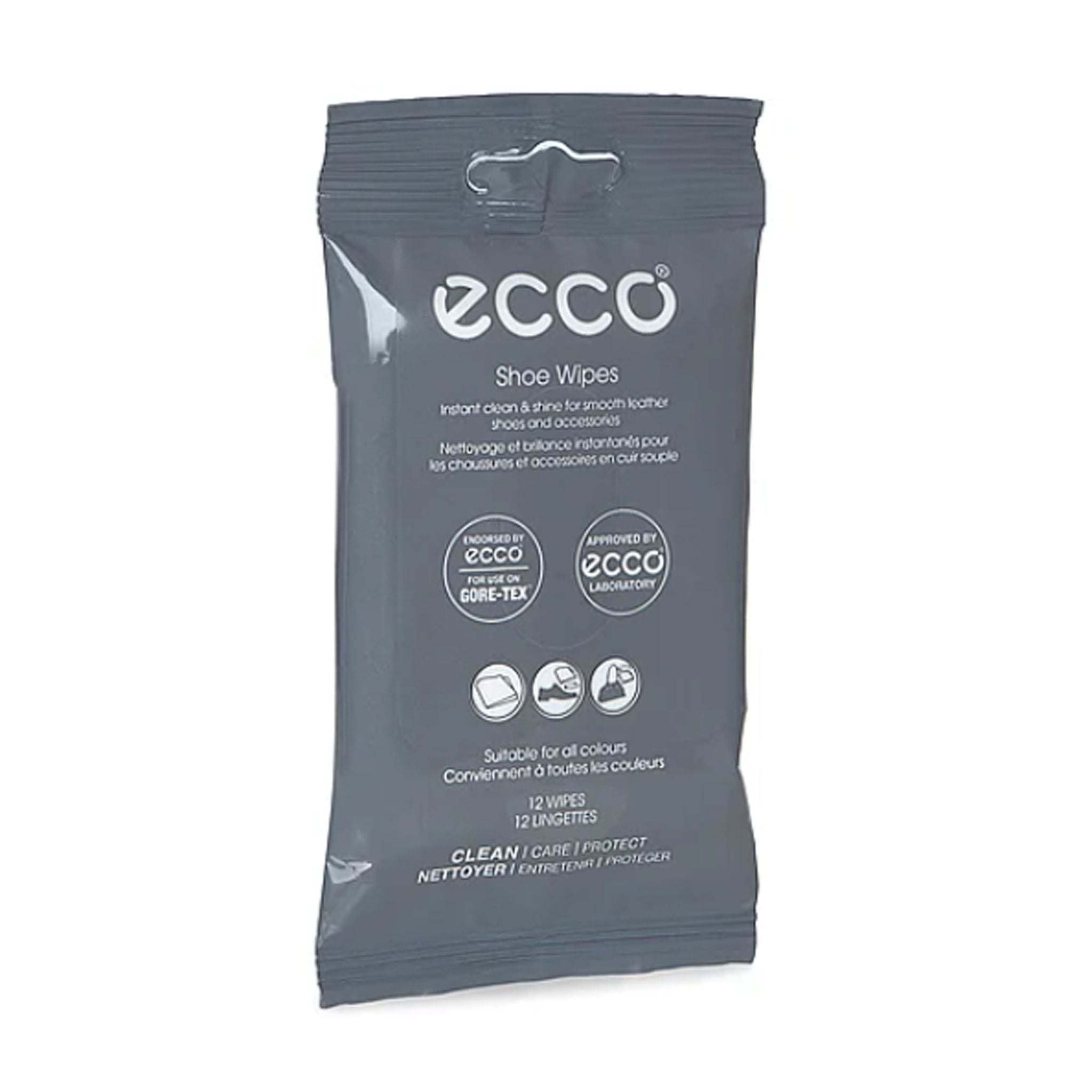 Lingettes d'entretien pour chaussures Ecco