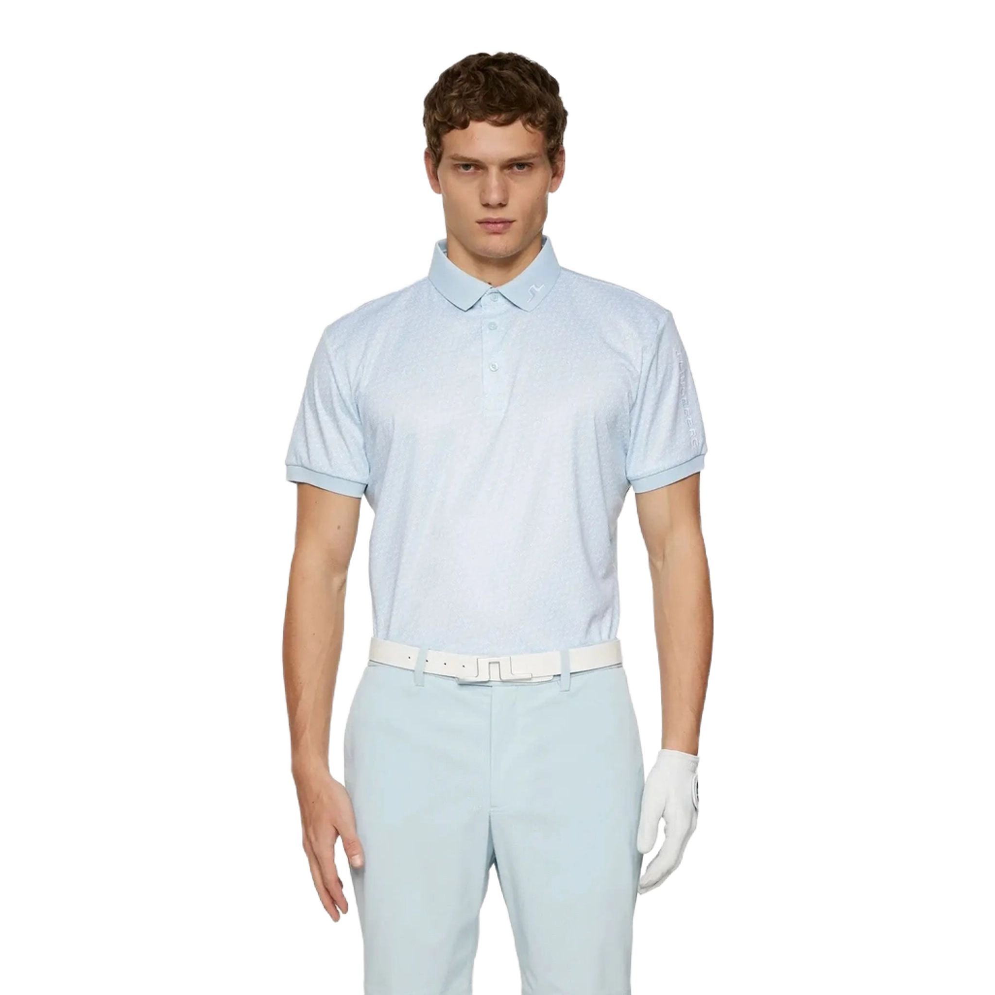 J. Lindeberg Tour Tech Print Polo Hommes