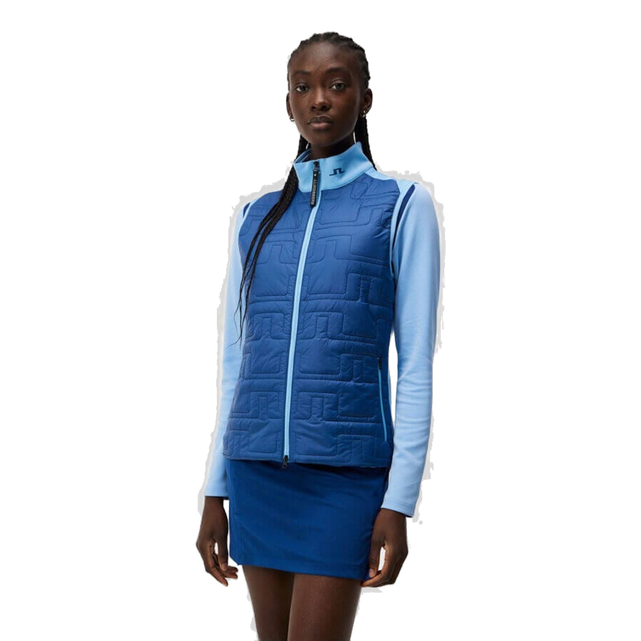 J. Lindeberg Quilt Hybrid Gilet Femme