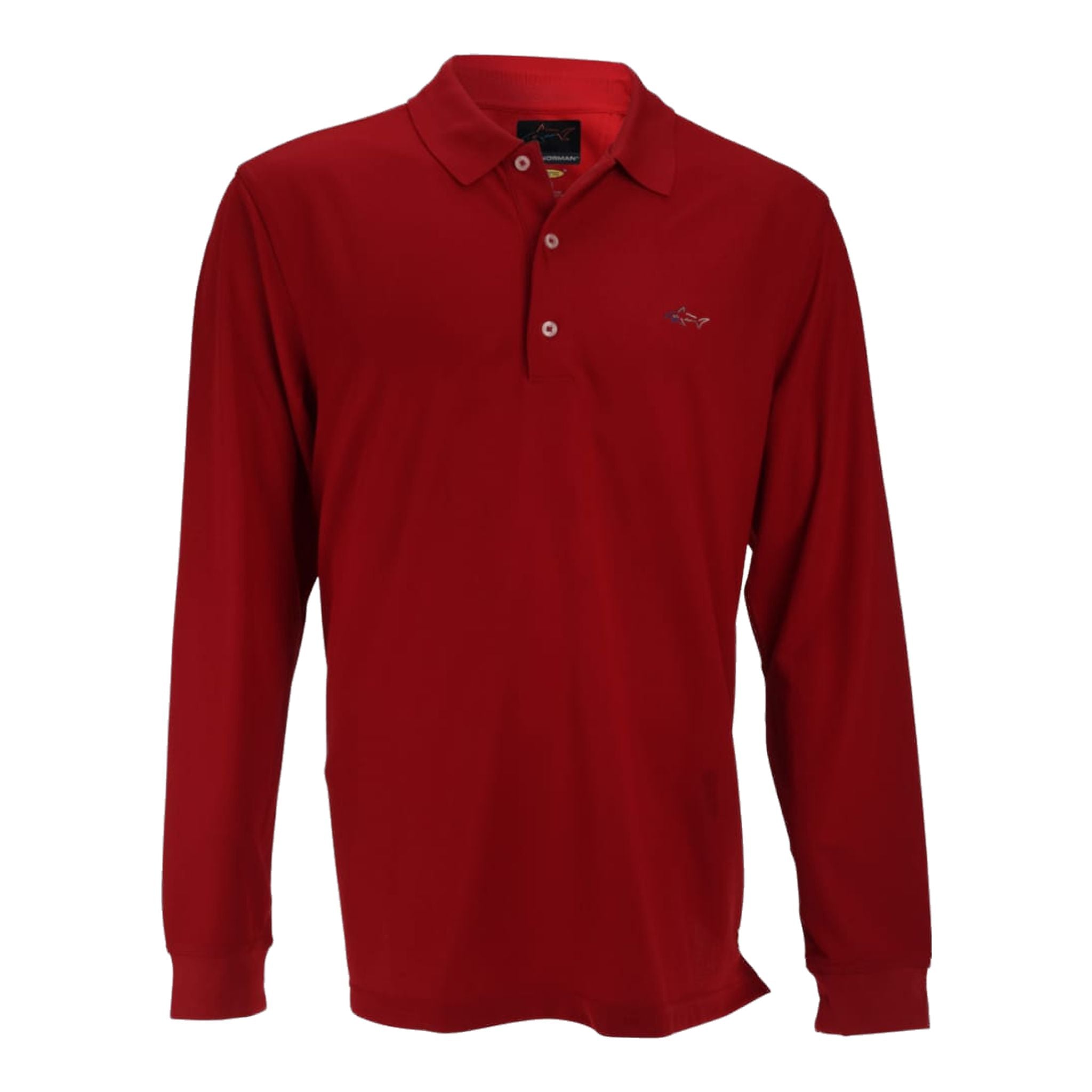 Polo à manches longues Greg Norman en piqué pour homme