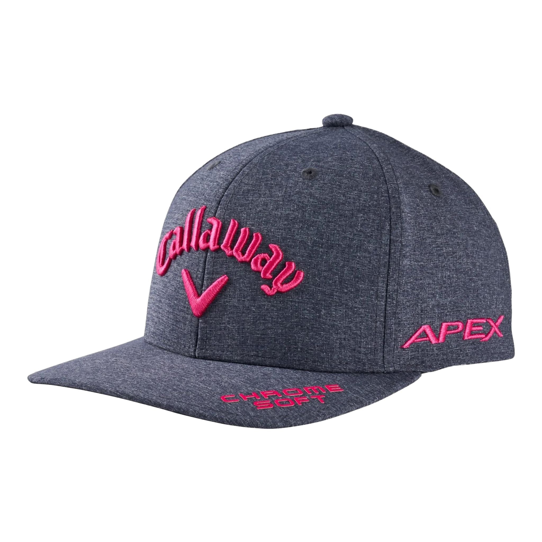 Casquette Callaway Performance Pro pour homme, grise et rose