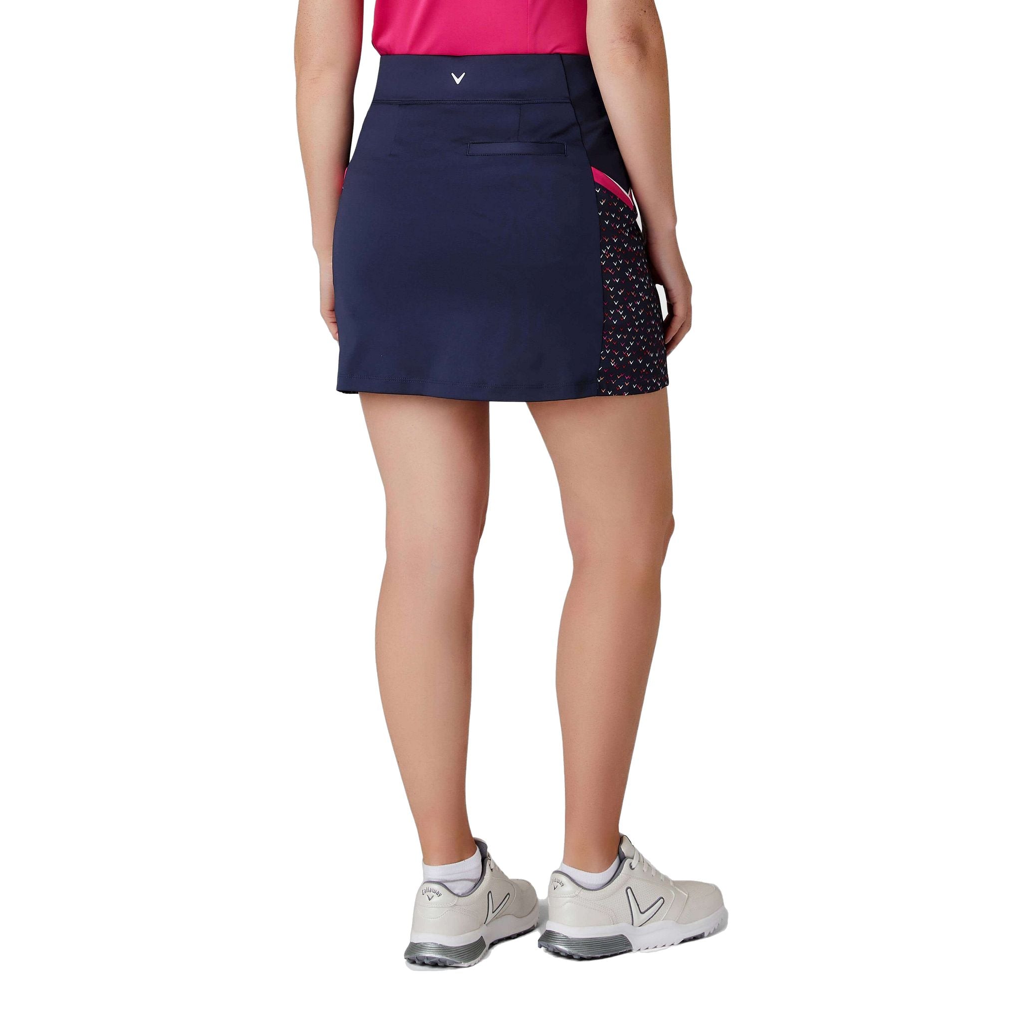 Jupe-short à carreaux imprimé chevron pour femme Callaway