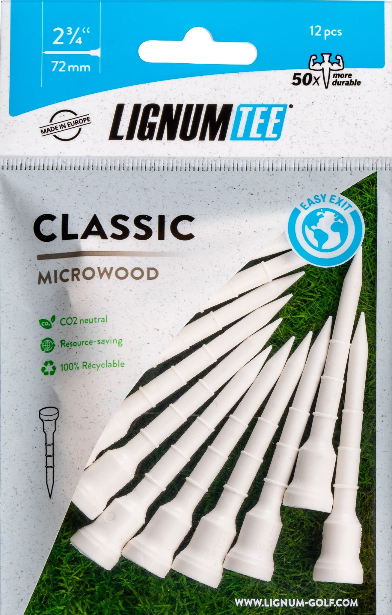 Tés Lignum Classic 72 mm