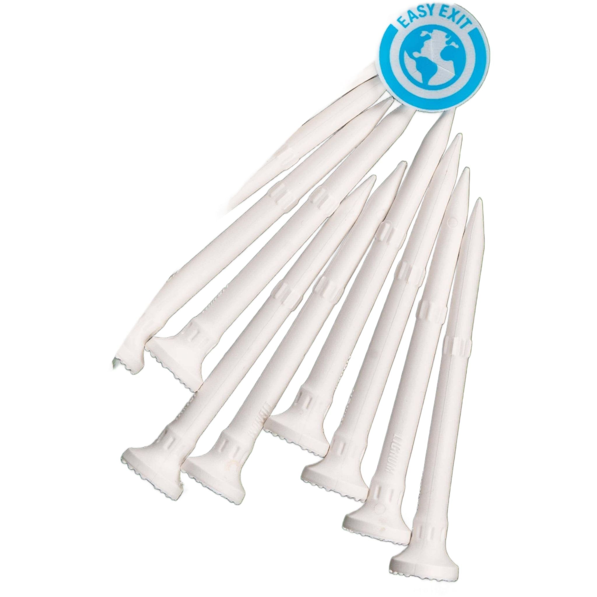 Lignum 72mm Sports [12Tees] Blanc