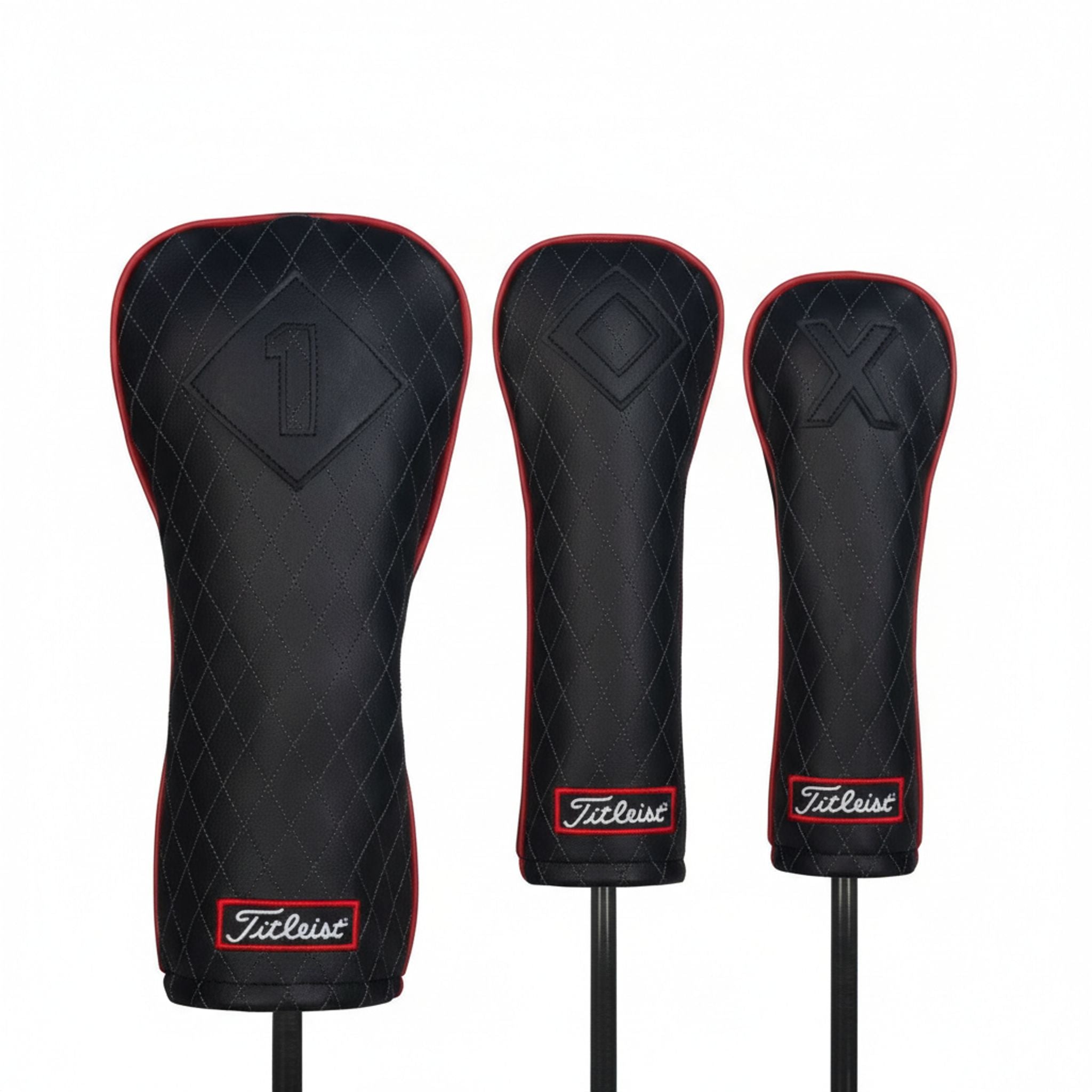 Housse de driver Titleist en cuir de jais