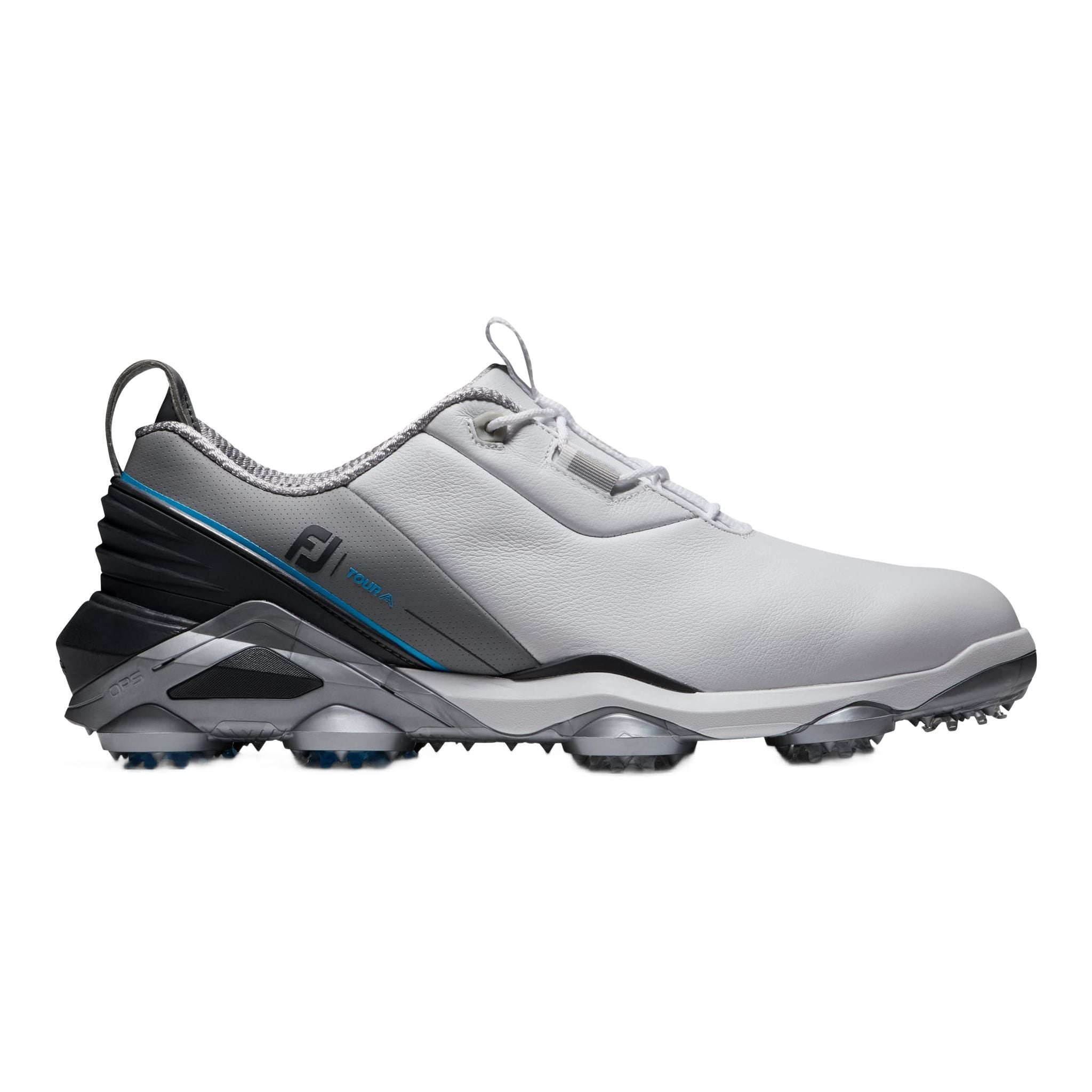 Chaussures Footjoy Tour Alpha Blanc/Gris/Bleu pour hommes