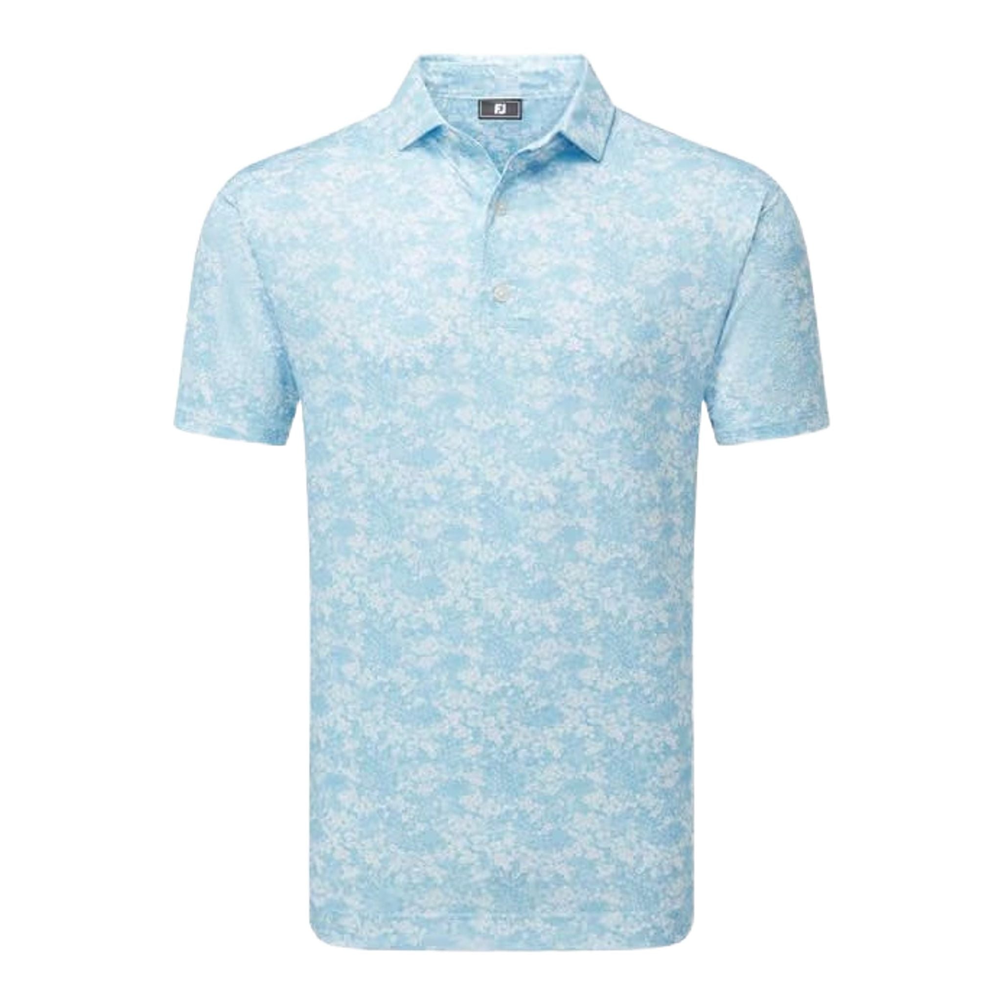 Polo Footjoy Lisle à imprimé jardin pour homme