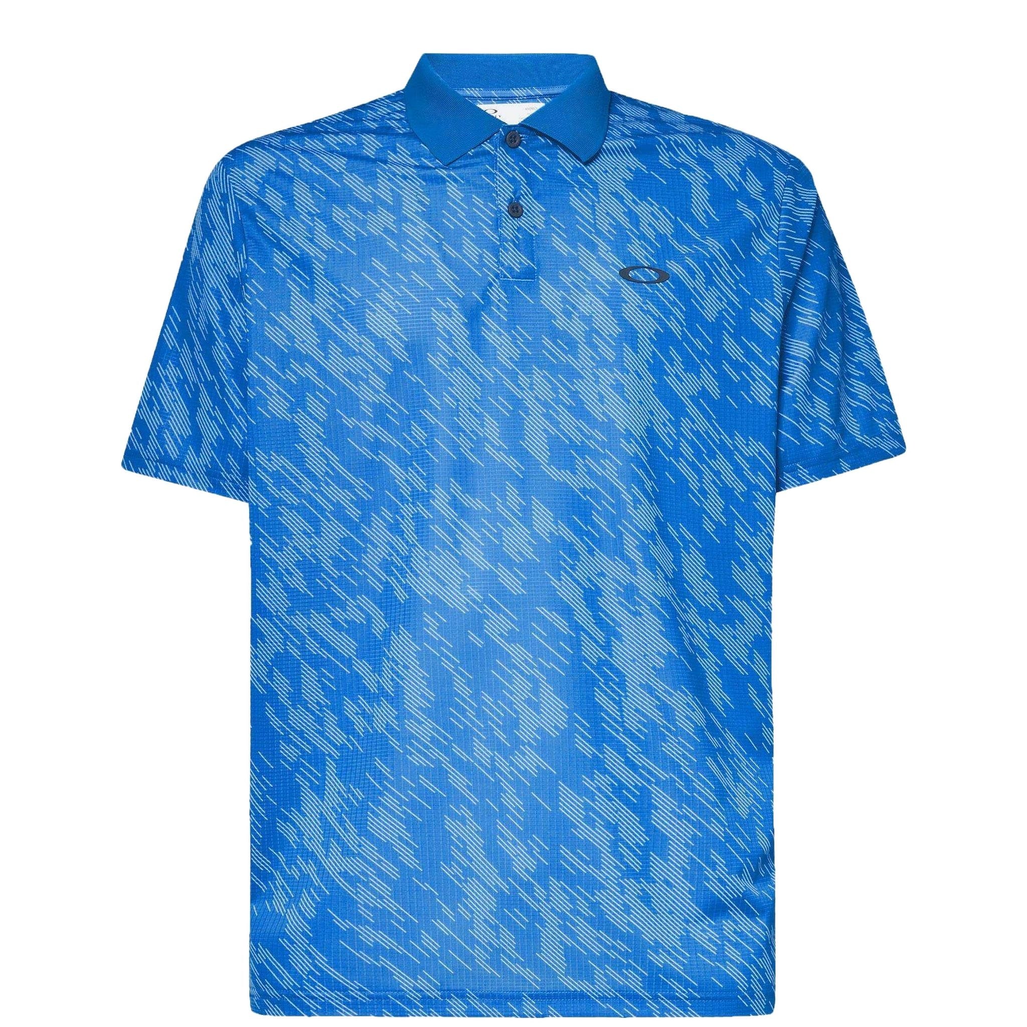 Polo Oakley Contender Print Ozone pour homme