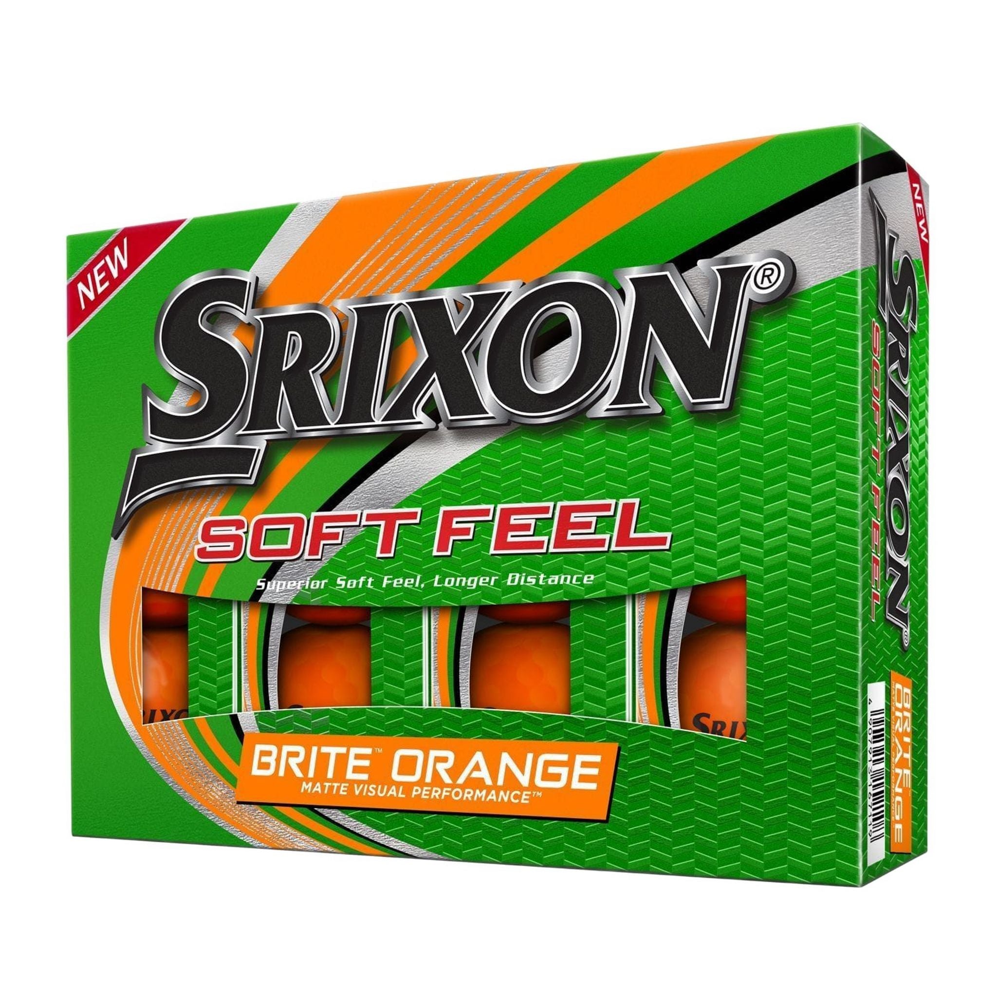 Srixon Soft Feel 12 Brite [12 billes] Orange