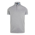 Polo J. Lindeberg M KV Reg Fit-TX Jersey Gris Pierre Mélange Homme