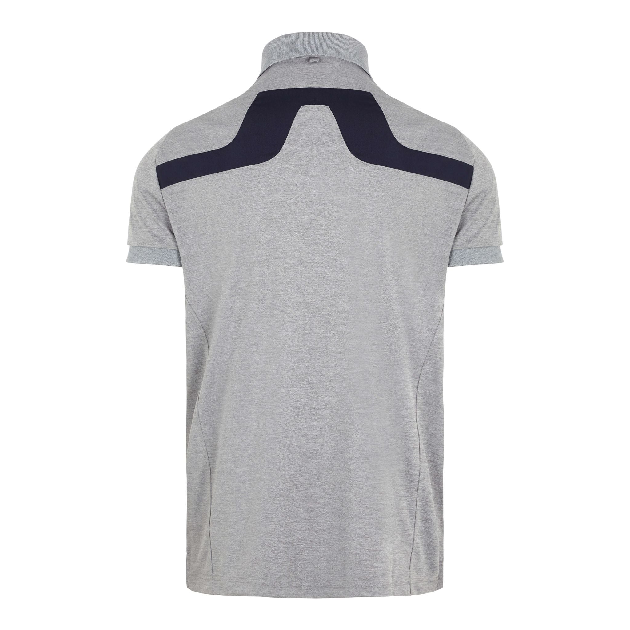 Polo J. Lindeberg M KV Reg Fit-TX Jersey Gris Pierre Mélange Homme