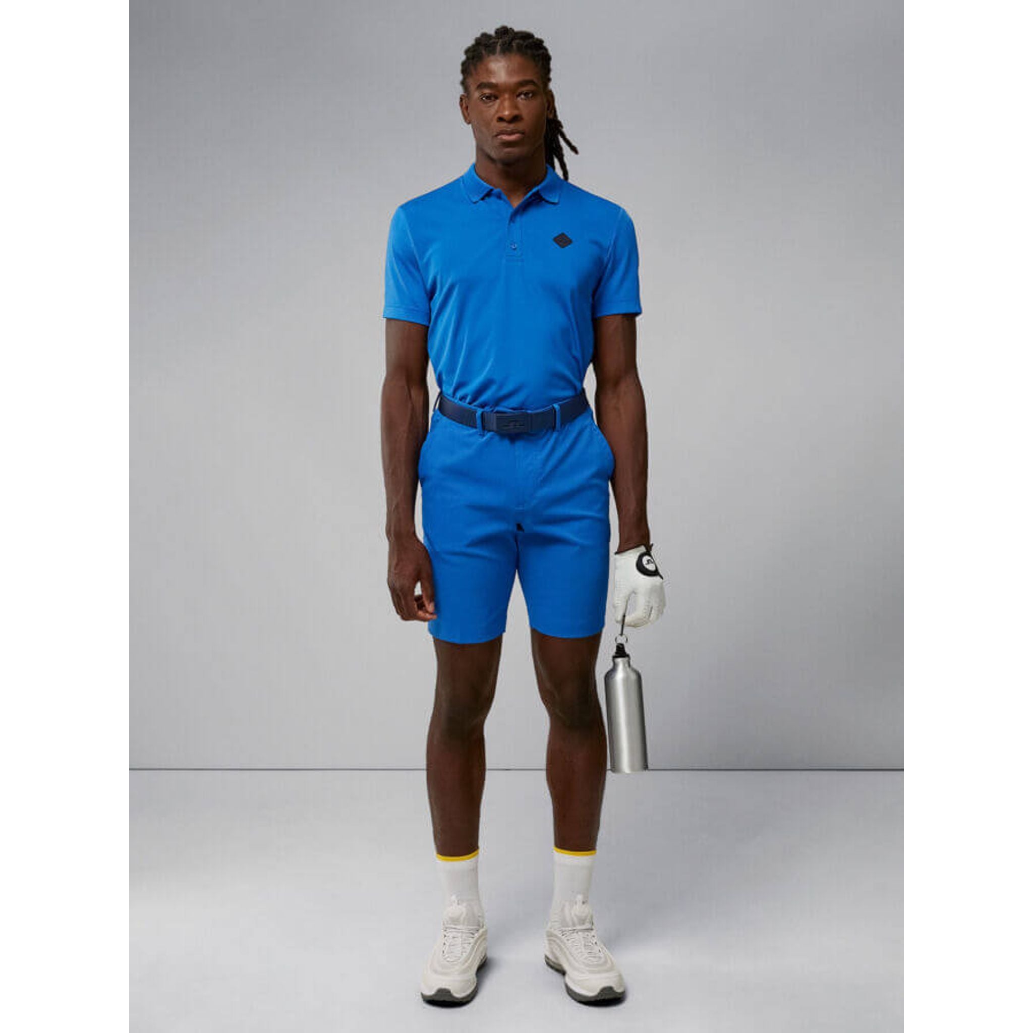 J. Lindeberg Polo de golf coupe régulière Diamond pour hommes