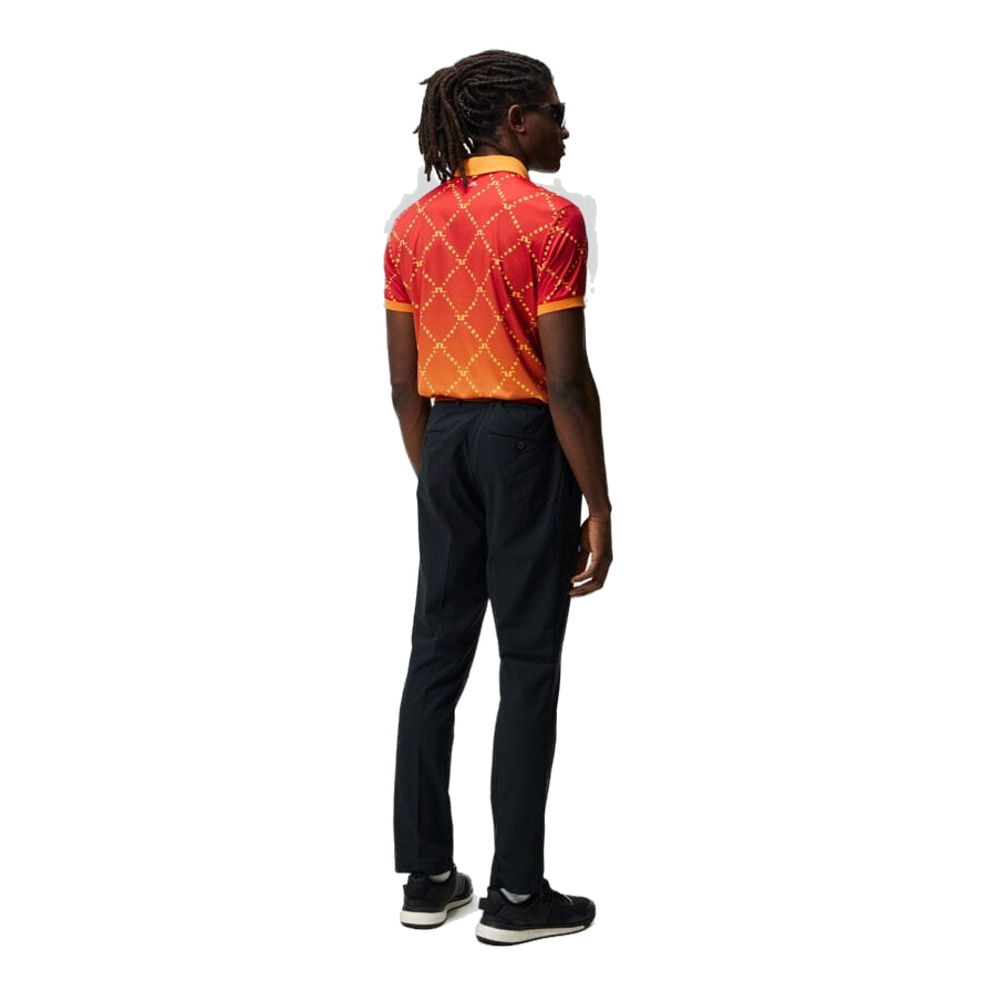 Polo imprimé J. Lindeberg Tour Tech coupe régulière pour homme