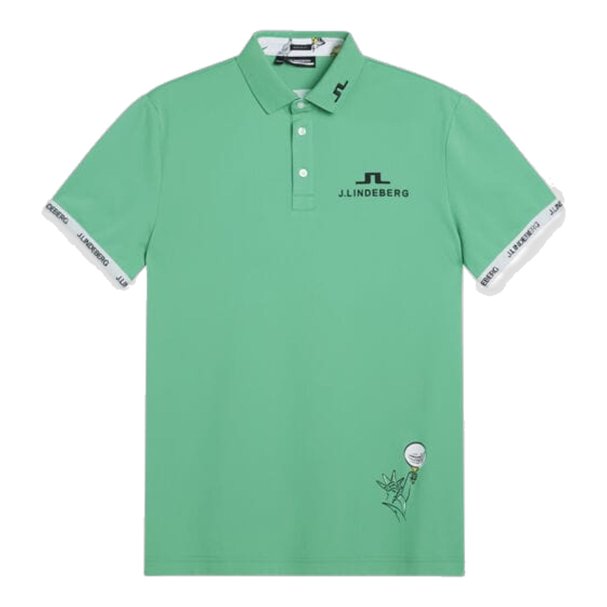 J. Lindeberg KV Imprimer Polo Hommes