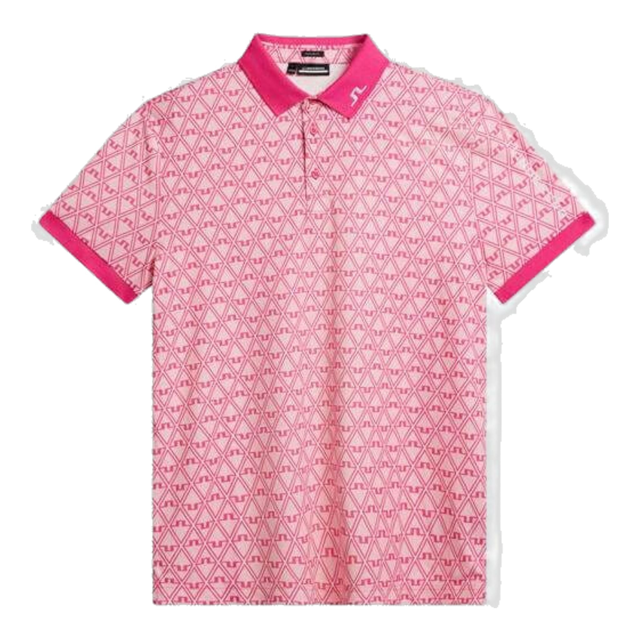 J. Lindeberg Tour Tech Reg Fit Polo imprimé hommes