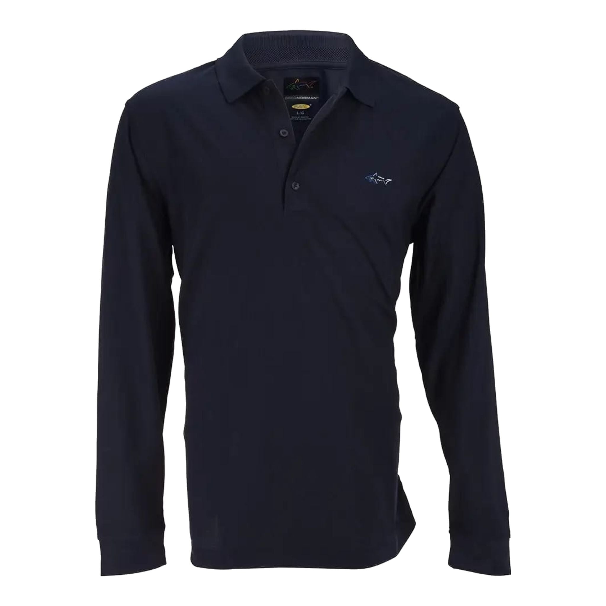Polo à manches longues Greg Norman en piqué pour homme