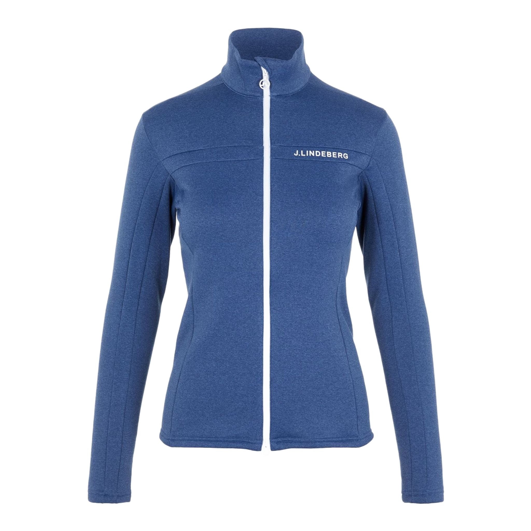 J. Lindeberg W Mid Layer Flora Bleu nuit/Mélange Femme