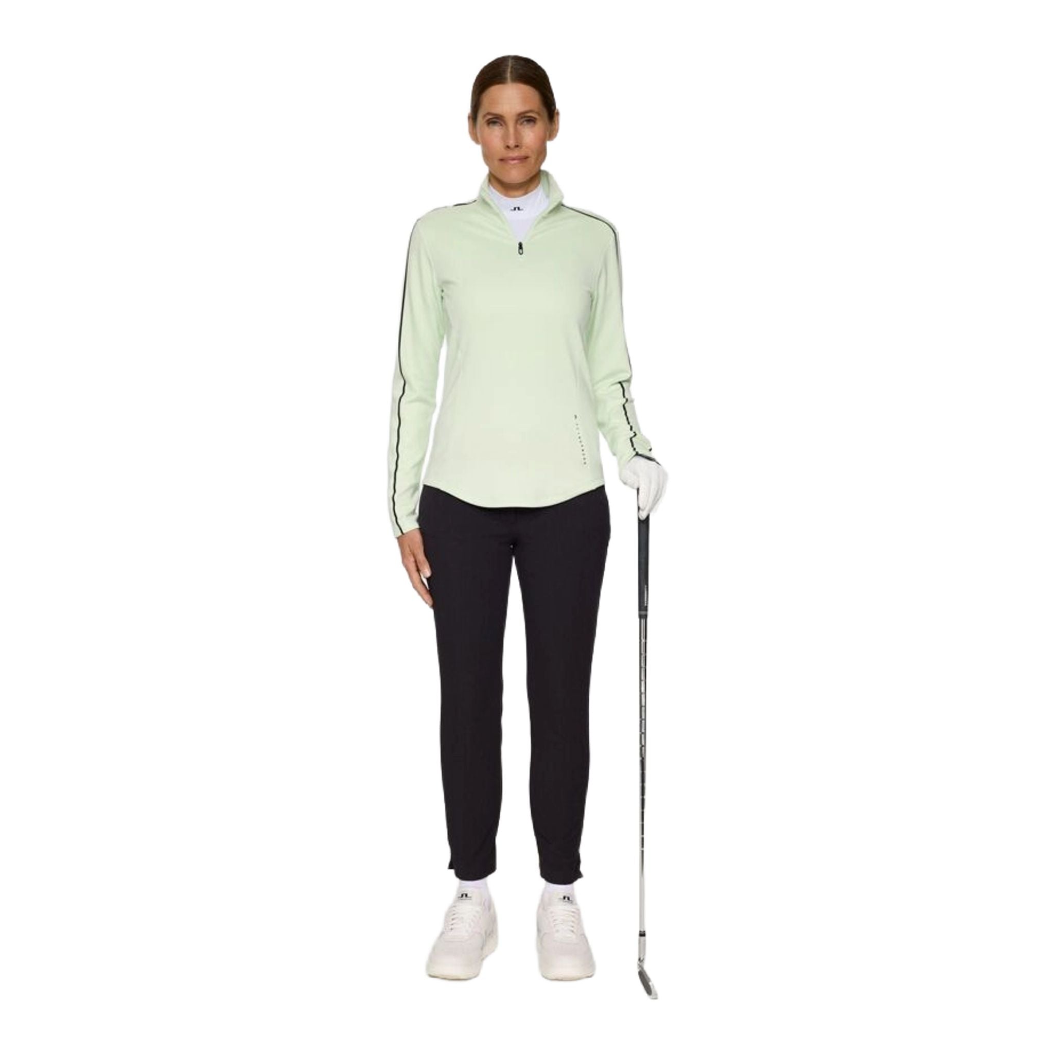 J. Lindeberg Nefe Quarter Zip Midlayer Femme