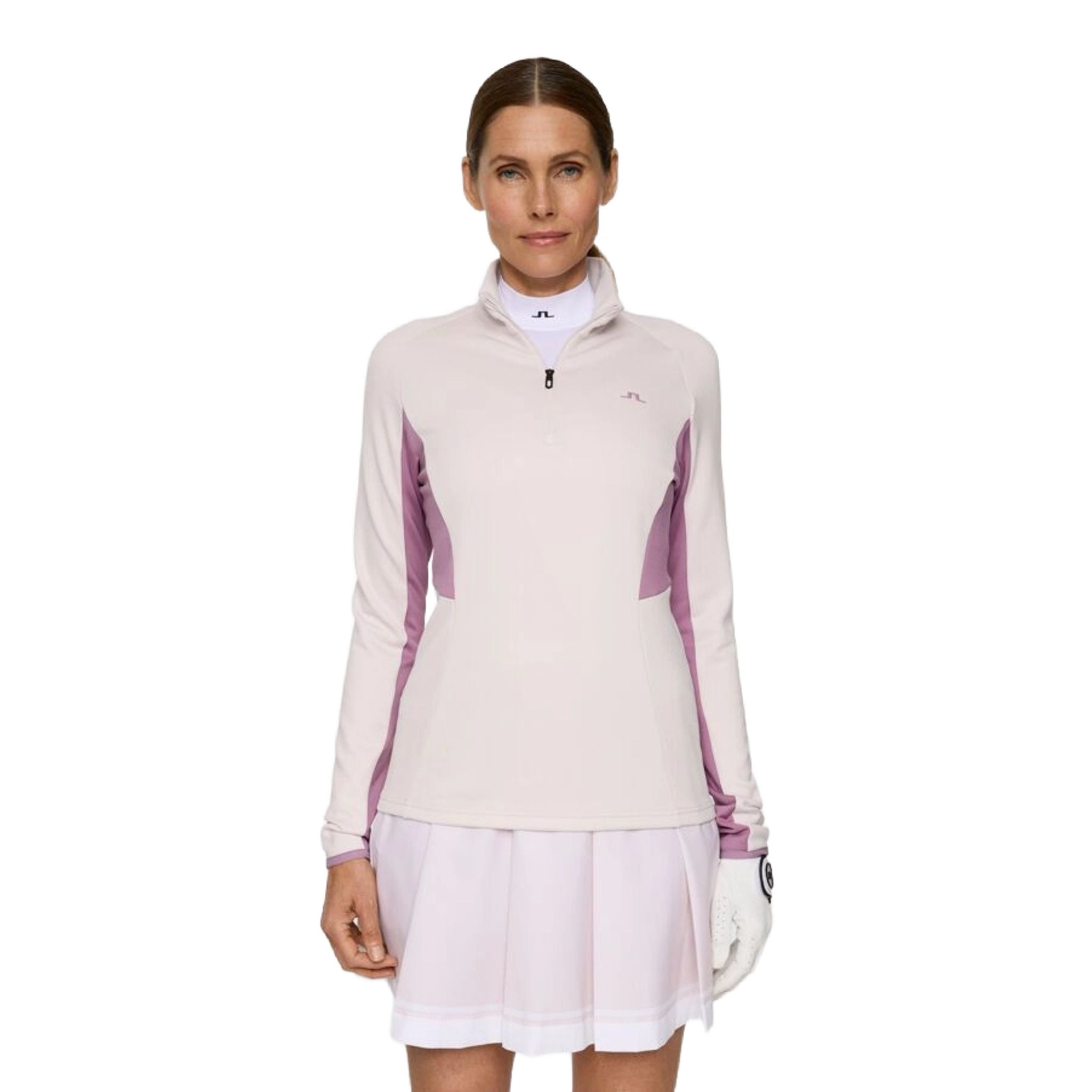 J. Lindeberg Arja Quarter Zip Couche intermédiaire Femme