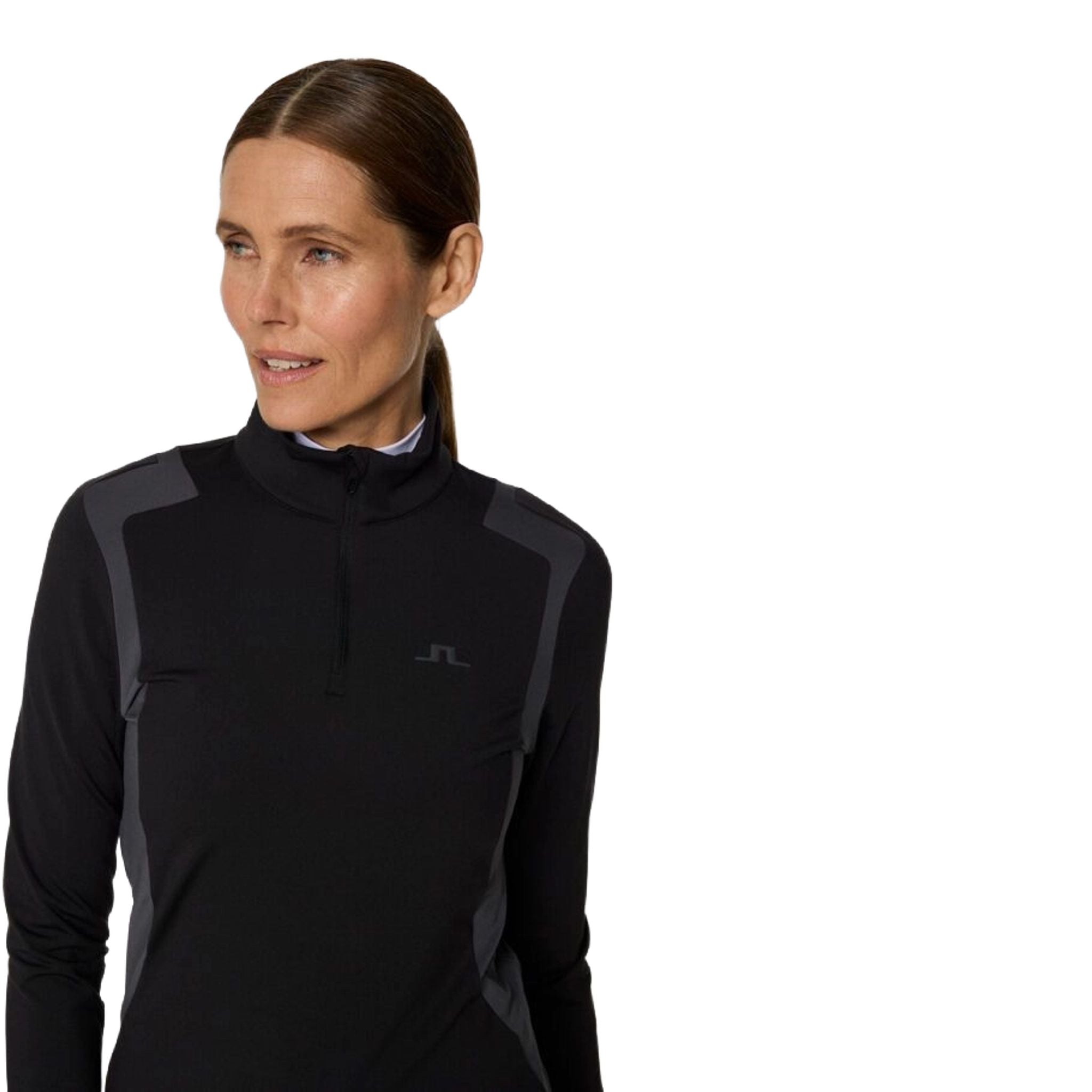J. Lindeberg Mae Quarter Zip Midlayer Femme