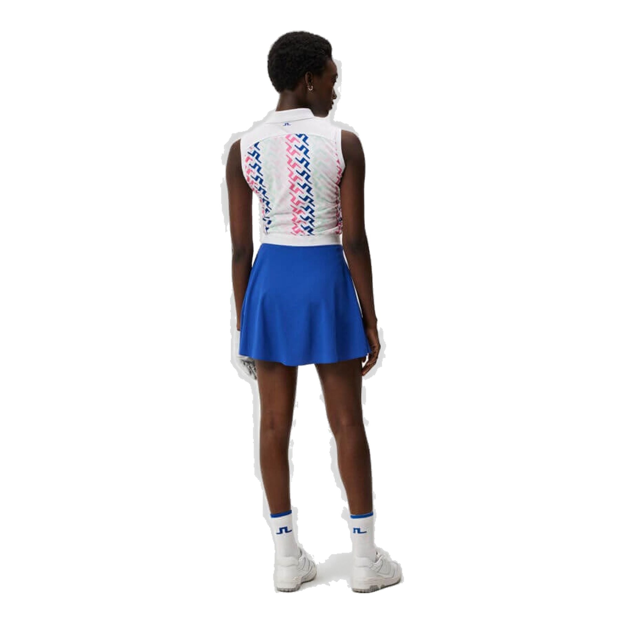 J. Lindeberg Annie Top Femmes Pont peint rose Femmes