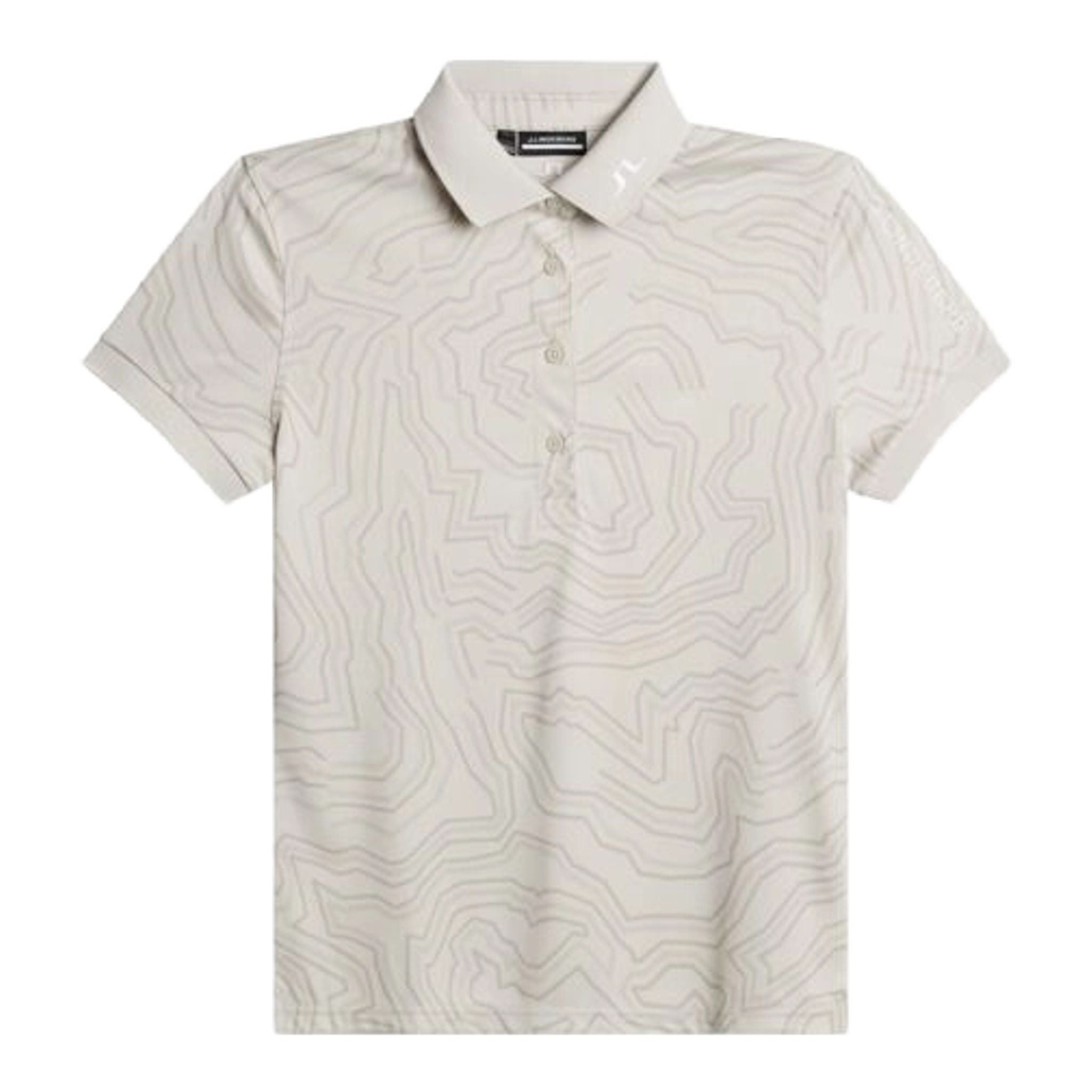 Polo J. Lindeberg Tour Tech Print Femme