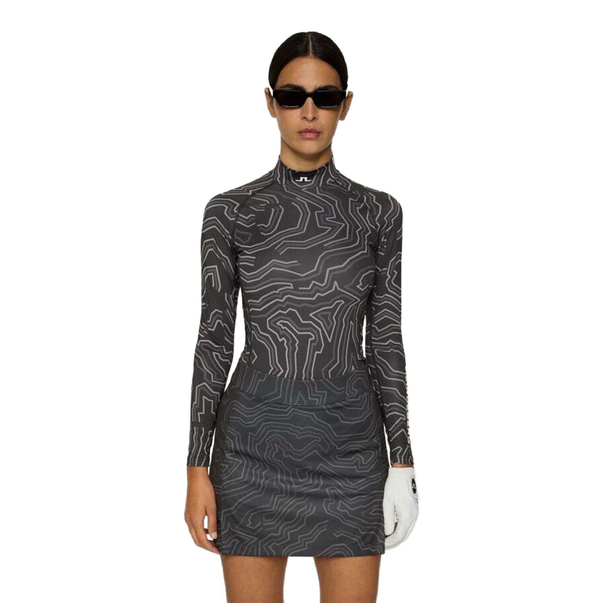 Haut de compression imprimé Ella de J. Lindeberg pour femmes