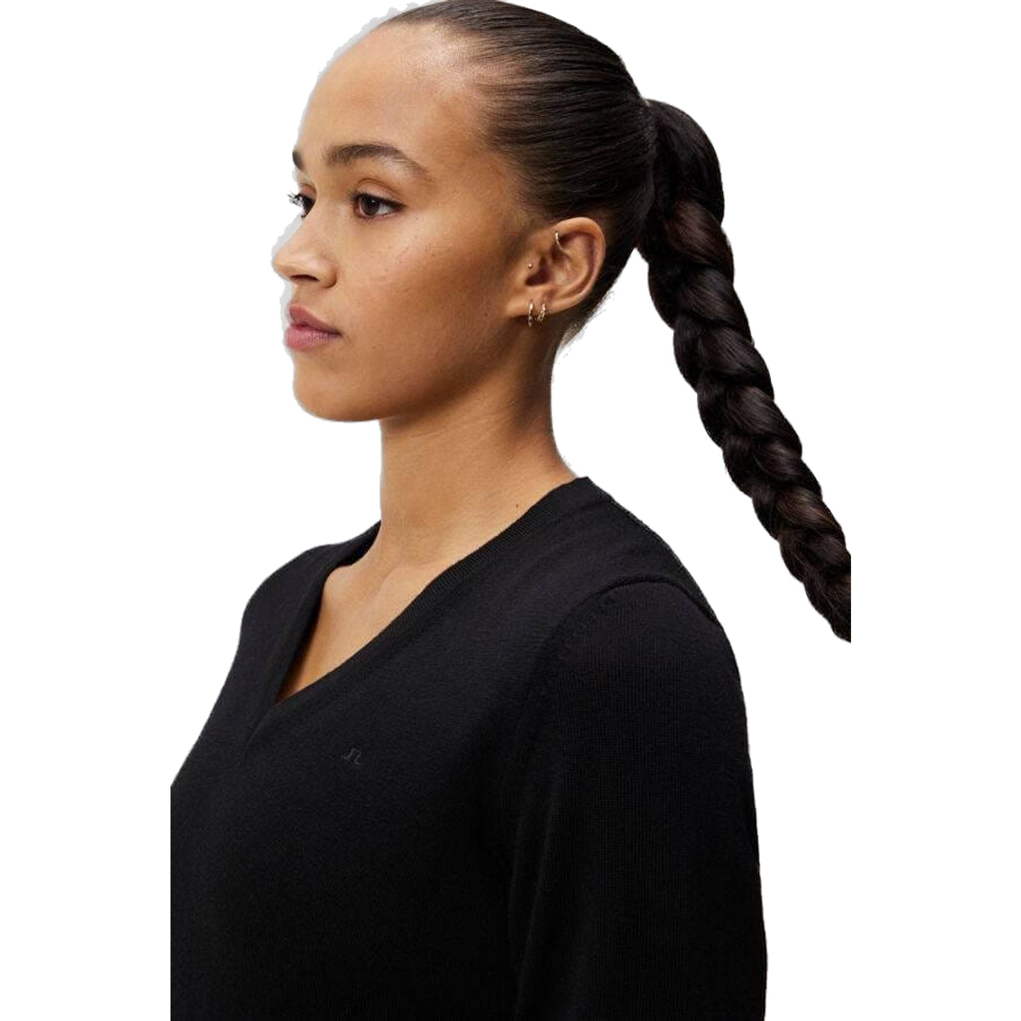 Pull à col en V J. Lindeberg Amaya pour femme