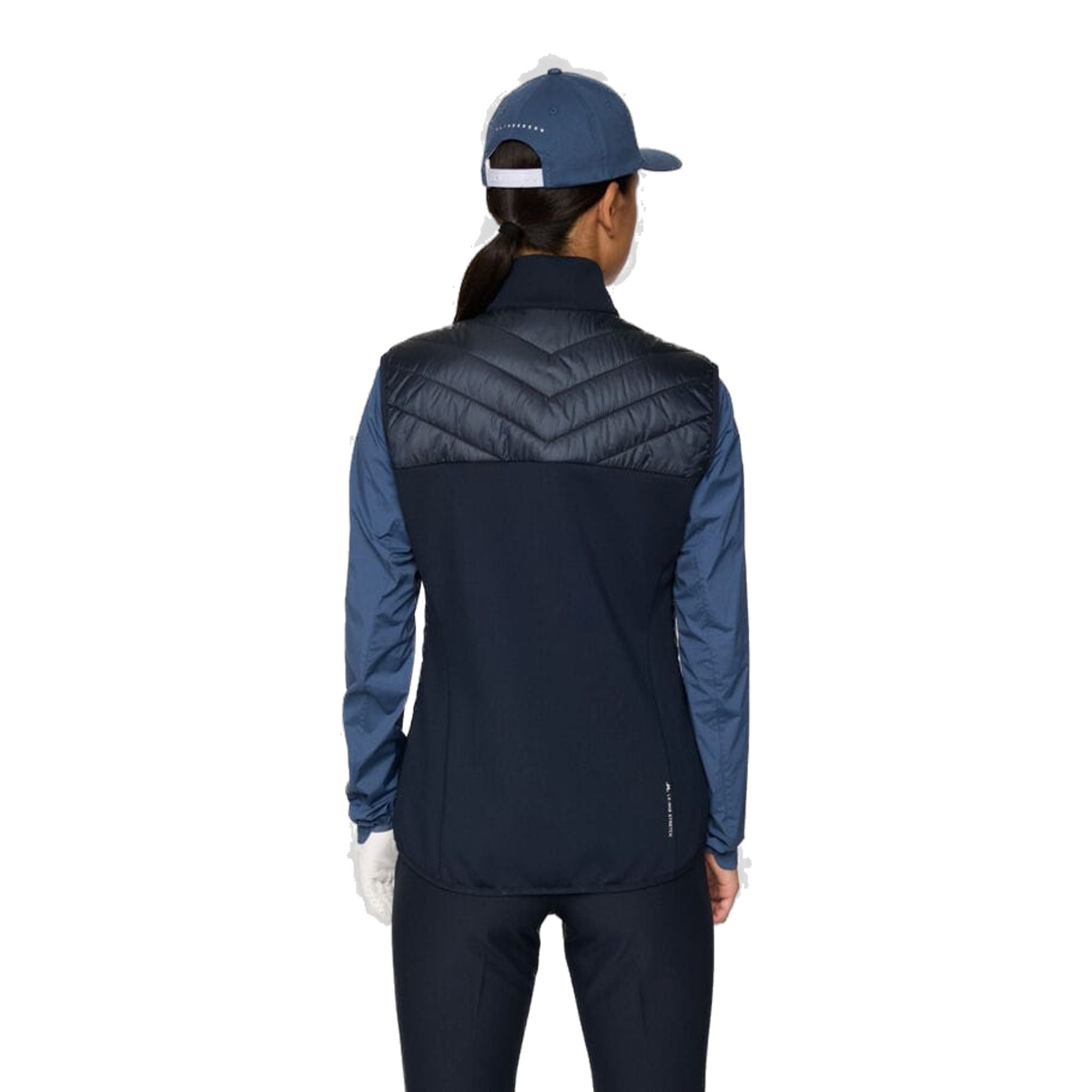 J. Lindeberg Madde Quilt Hybrid Gilet Femme