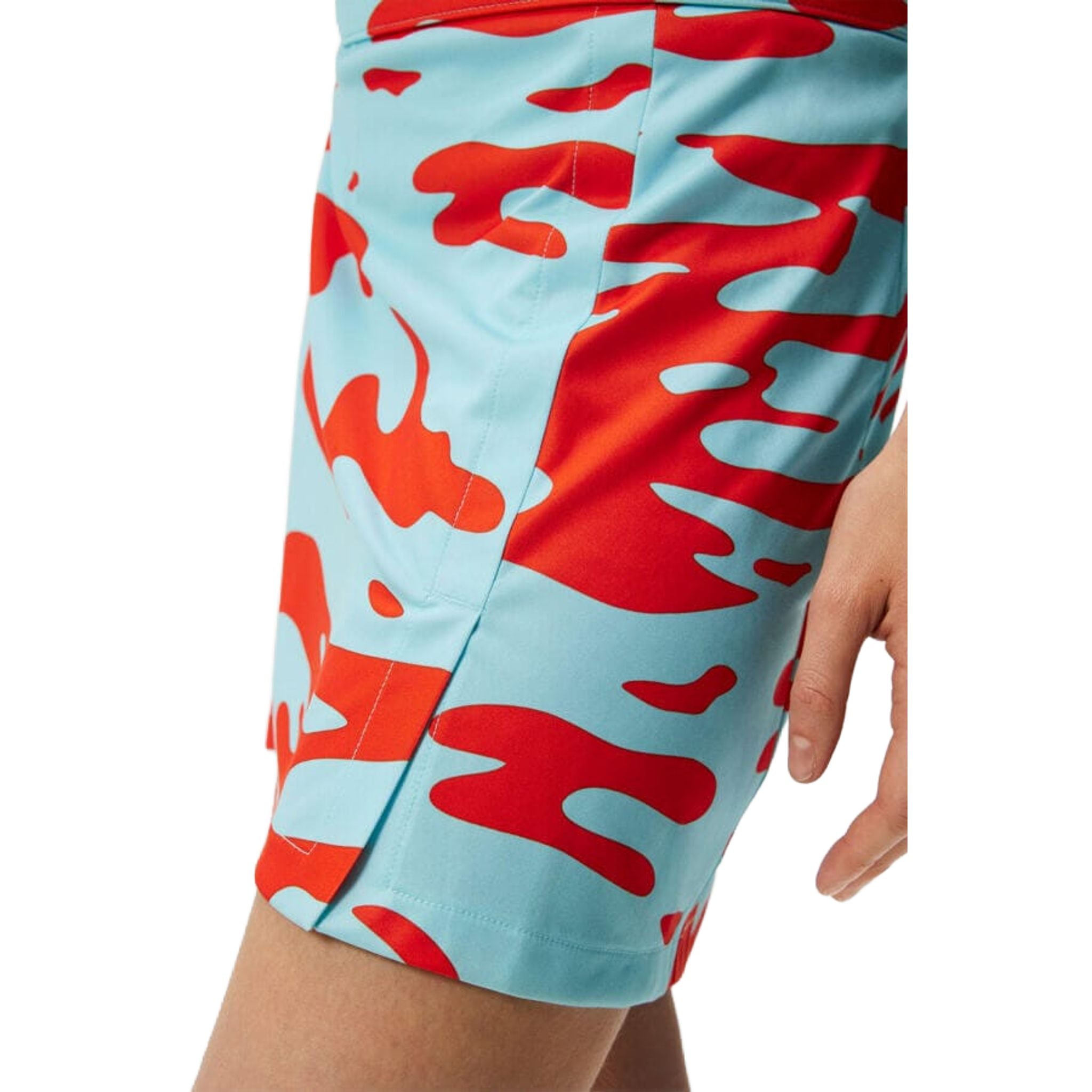 Jupe imprimée mi-longue Amelie de J. Lindeberg pour femme