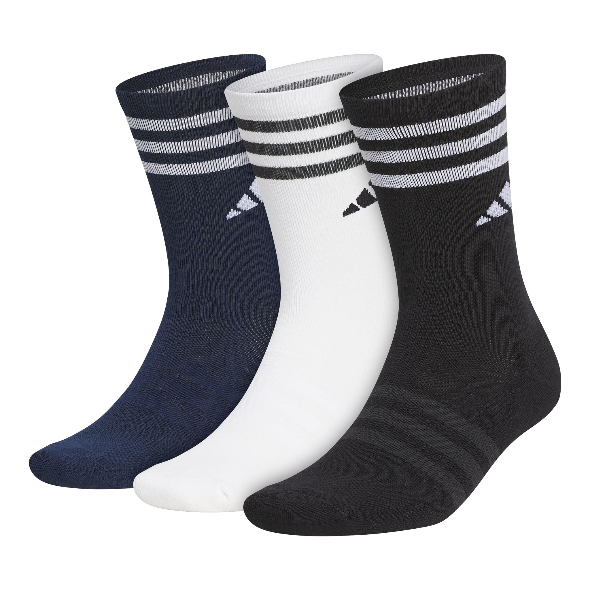 Chaussettes Adidas Crew, 3 paires pour hommes