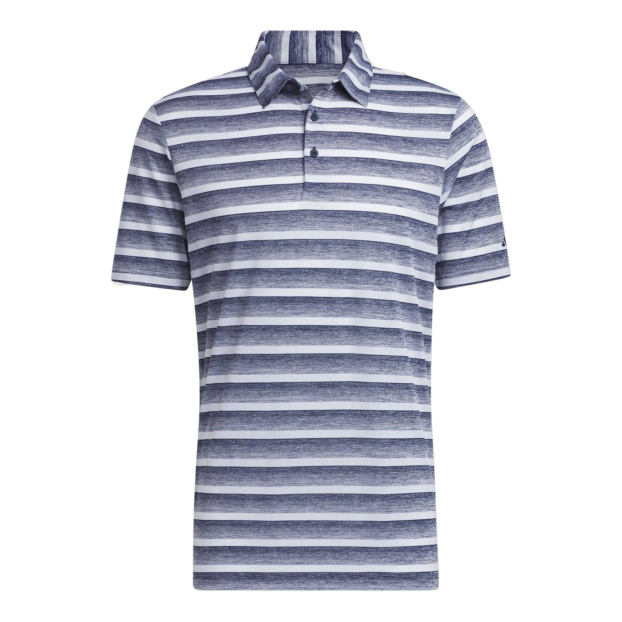 Polo Adidas à rayures bicolores pour homme