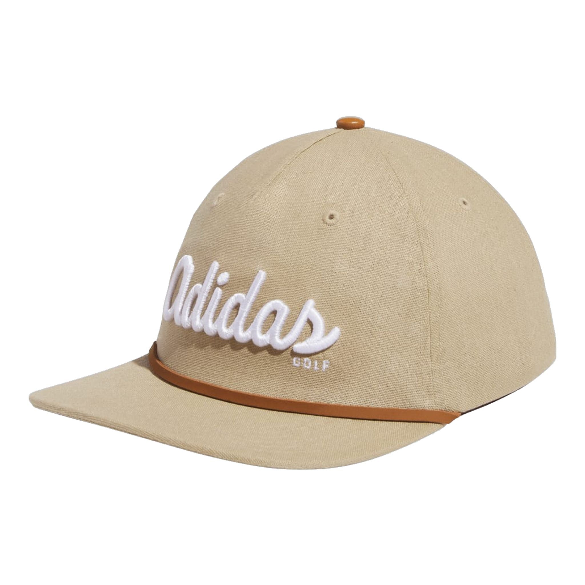 Casquette de golf Adidas 5 panneaux avec inscription pour homme