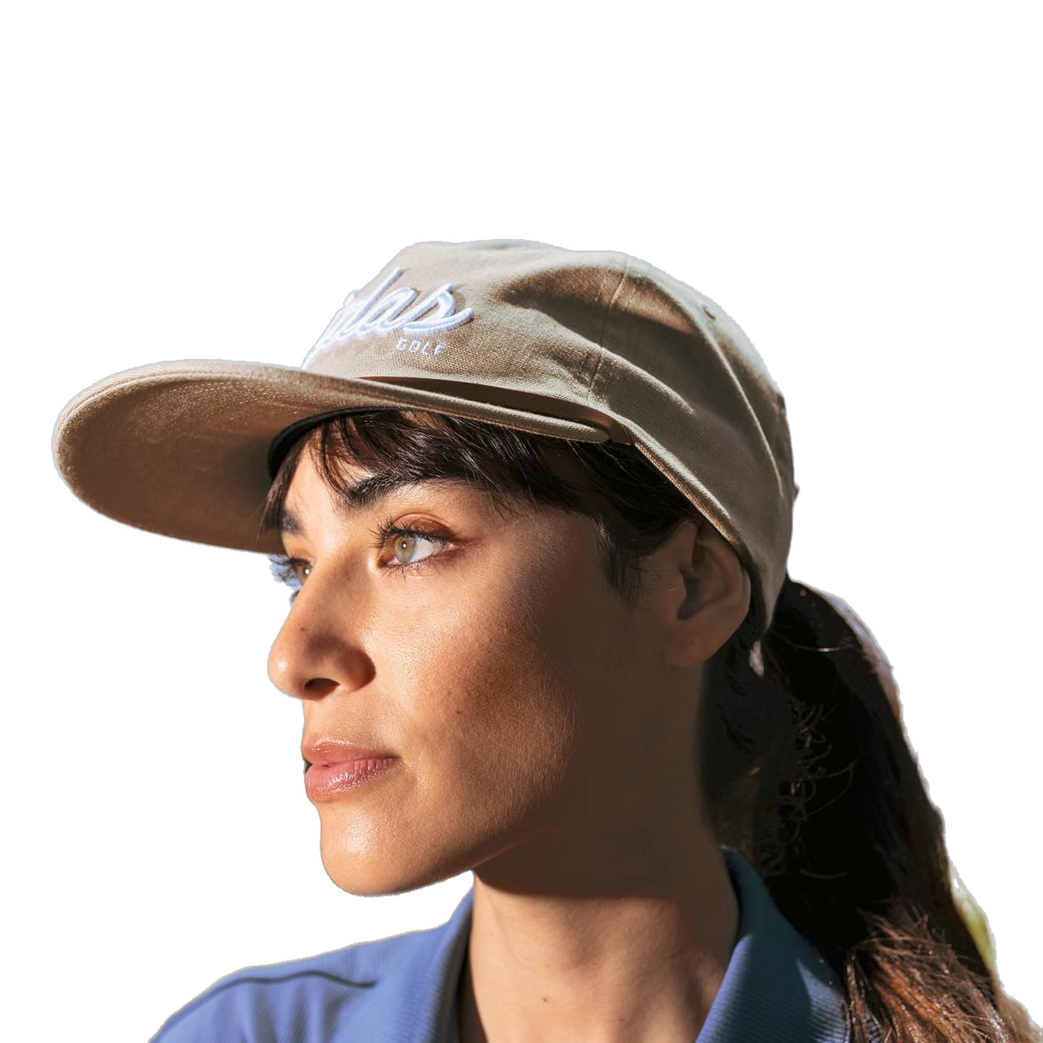 Casquette de golf Adidas 5 panneaux avec inscription pour homme