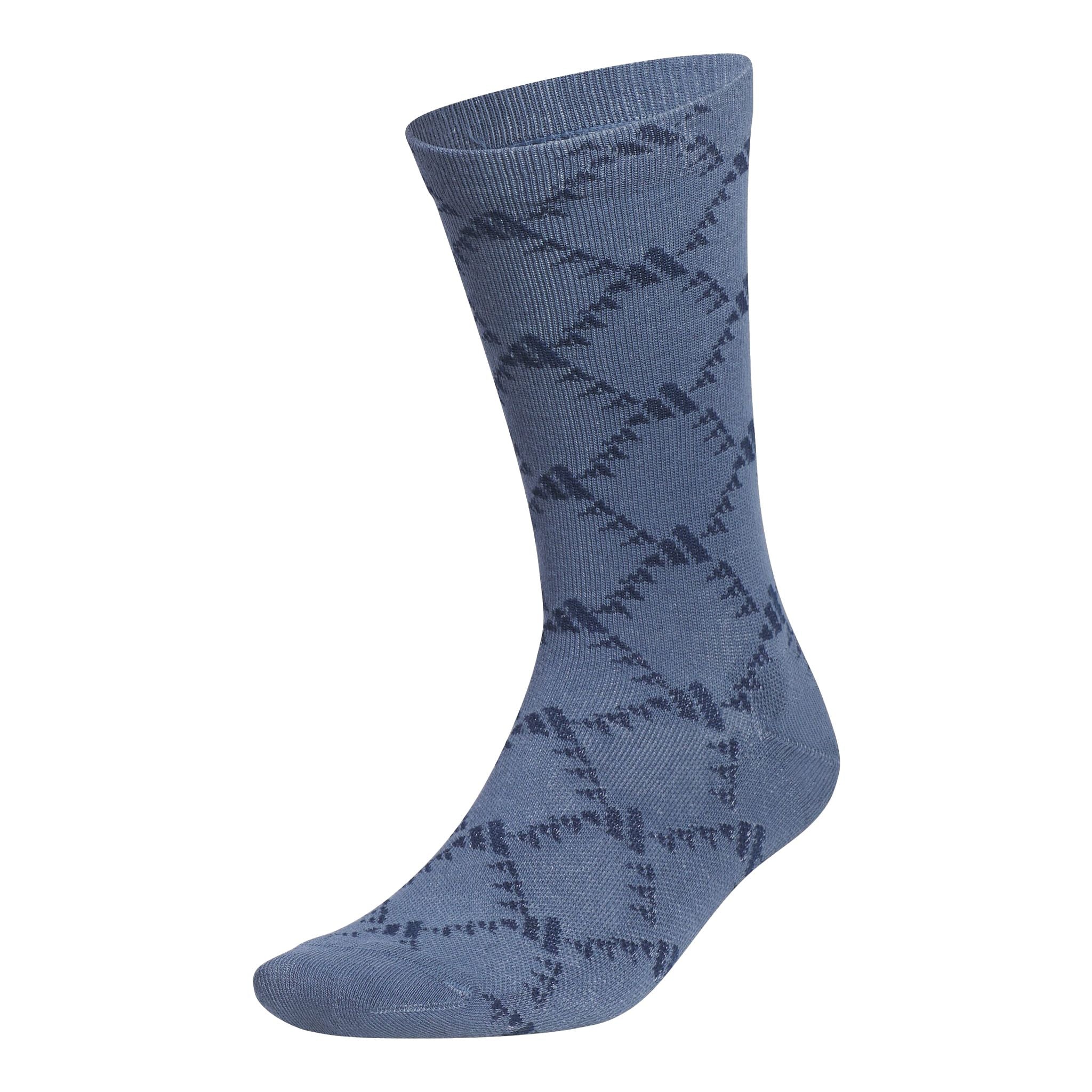 Chaussettes Adidas Golf Monogram Jacquard Crew pour hommes