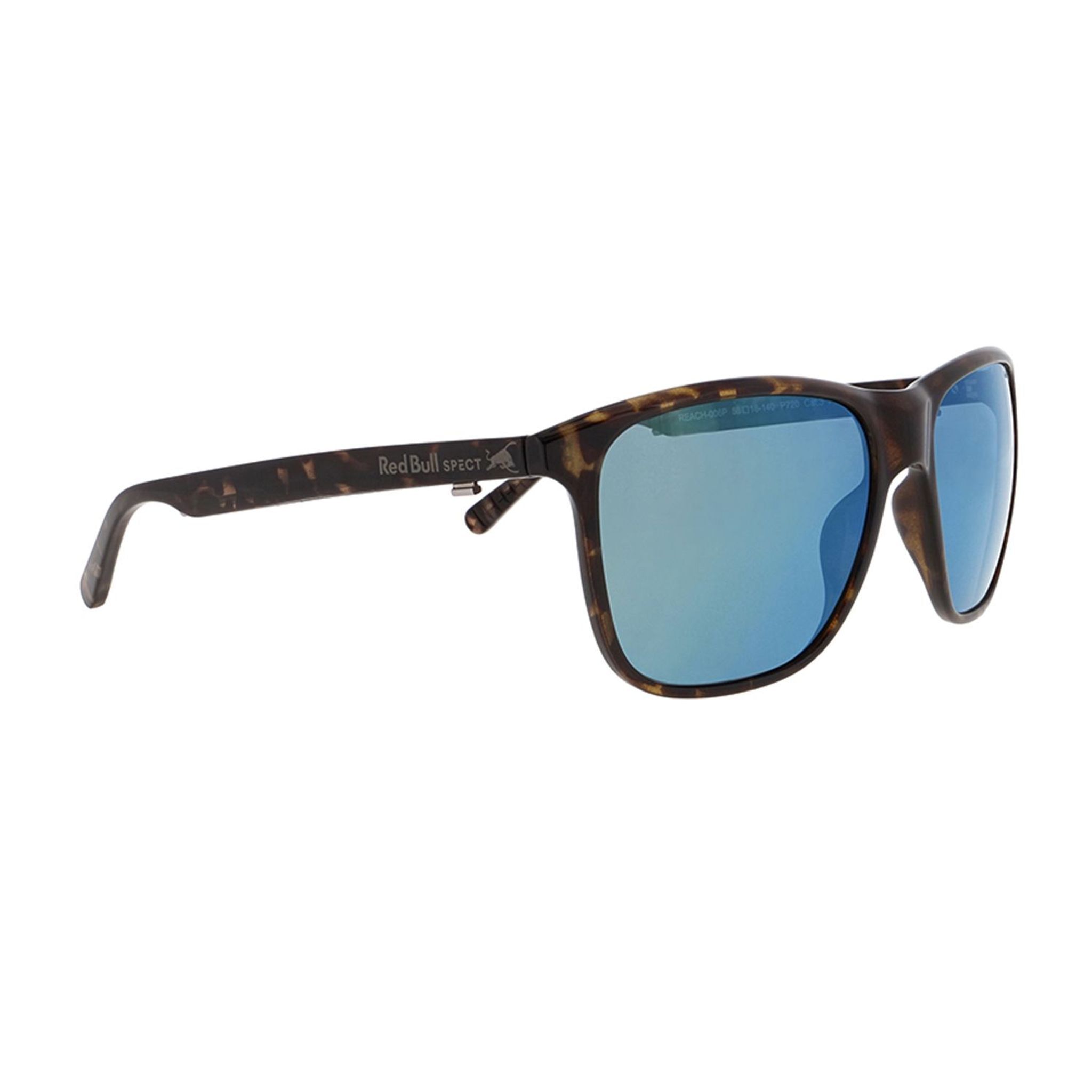 Lunettes RedBull Spect REACH Havane foncé/Olive fumé miroir