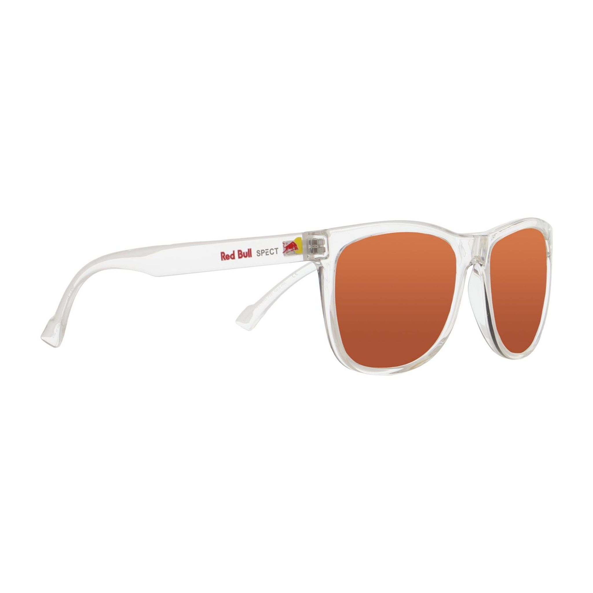 Lunettes RedBull Spect LAKE Transparent/Marron Rouge Miroir