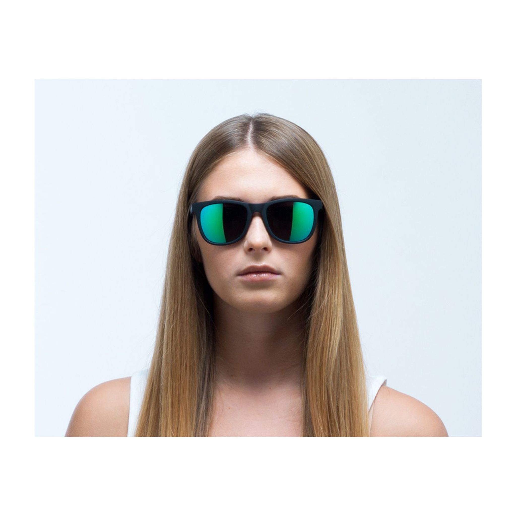 Lunettes RedBull Spect LAKE Noir/Vert Fumé Miroir