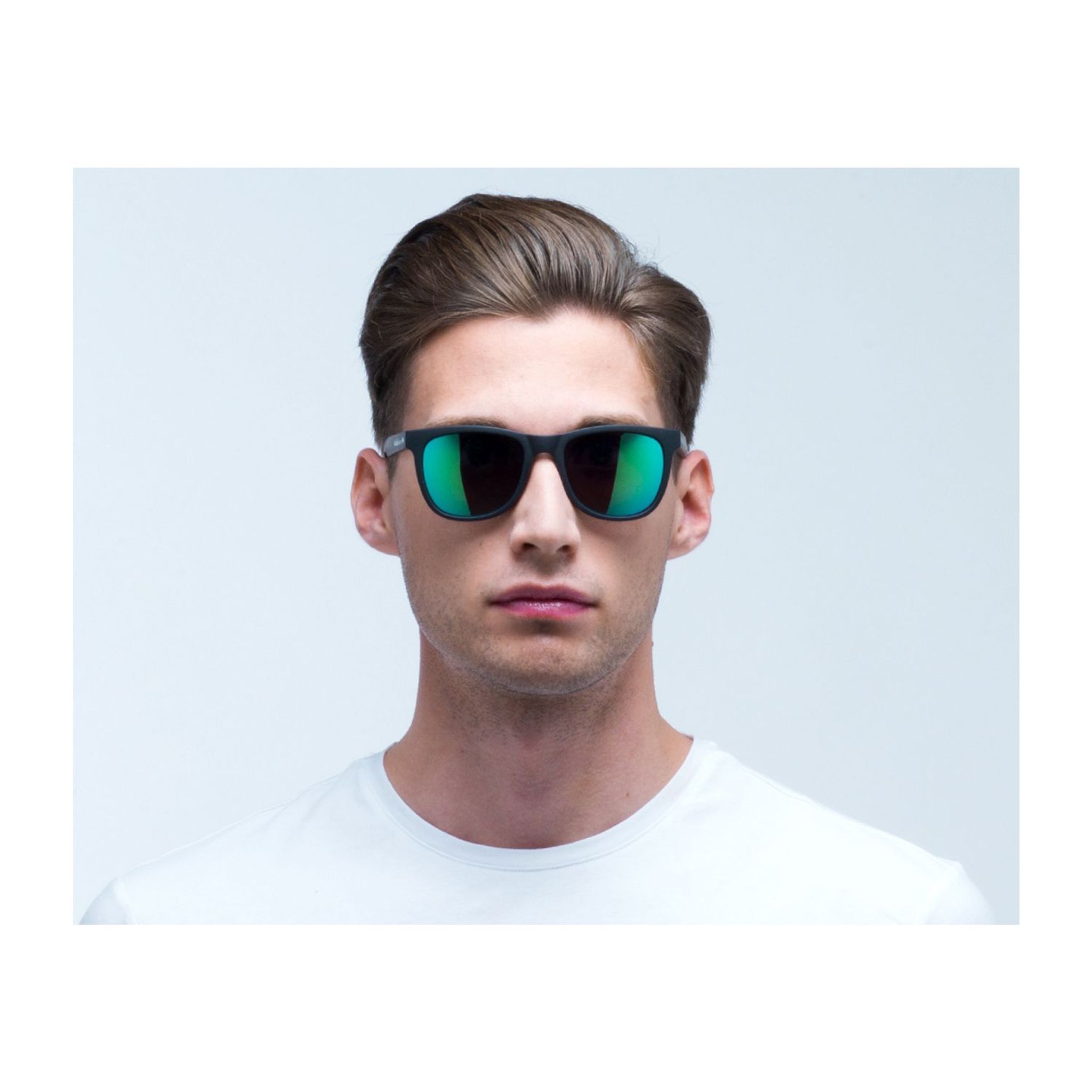 Lunettes RedBull Spect LAKE Noir/Vert Fumé Miroir