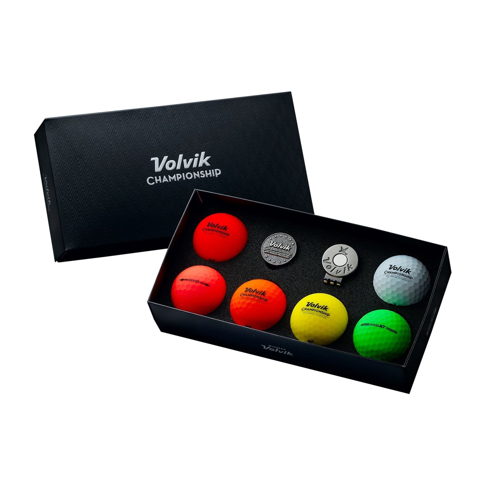 Volvik Champ Box [6 balles + 1 marqueur]