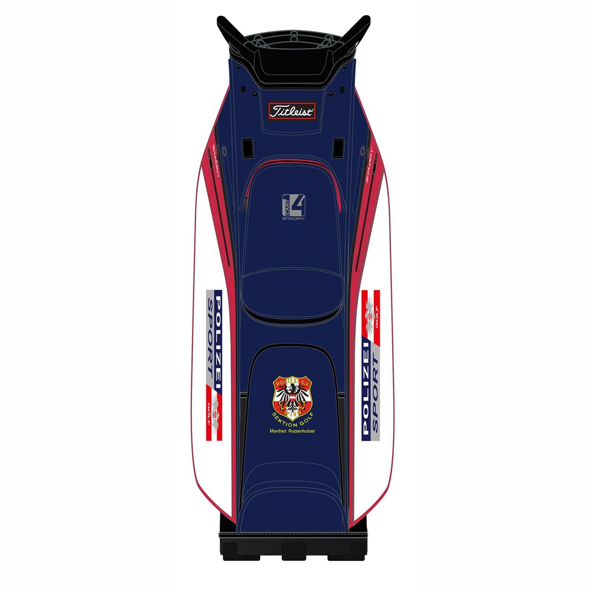 Sac chariot Titleist PSV StaDry 14
