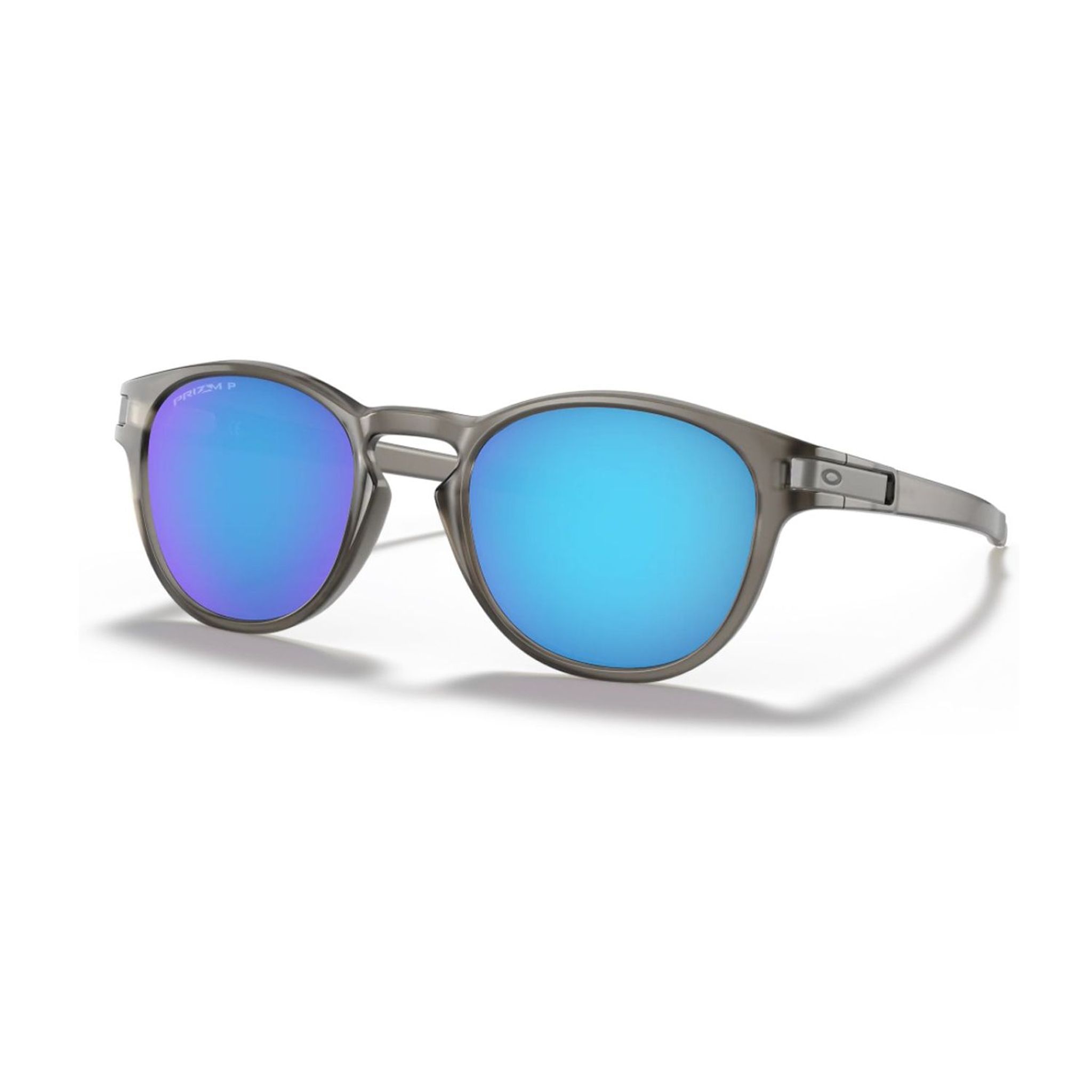 Lunettes de soleil polarisées Oakley M Latch Matte Gray Ink Prizm Sapphire pour homme