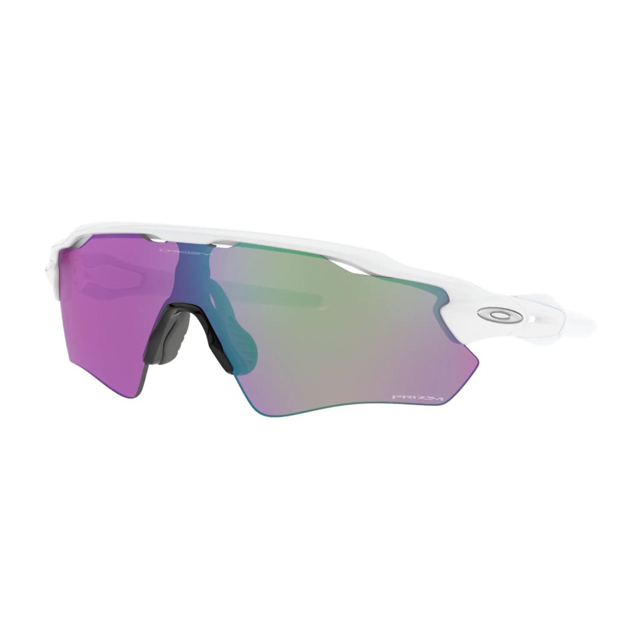Lunettes de golf Oakley M Radar EV Path, blanc poli, Prizm, pour homme