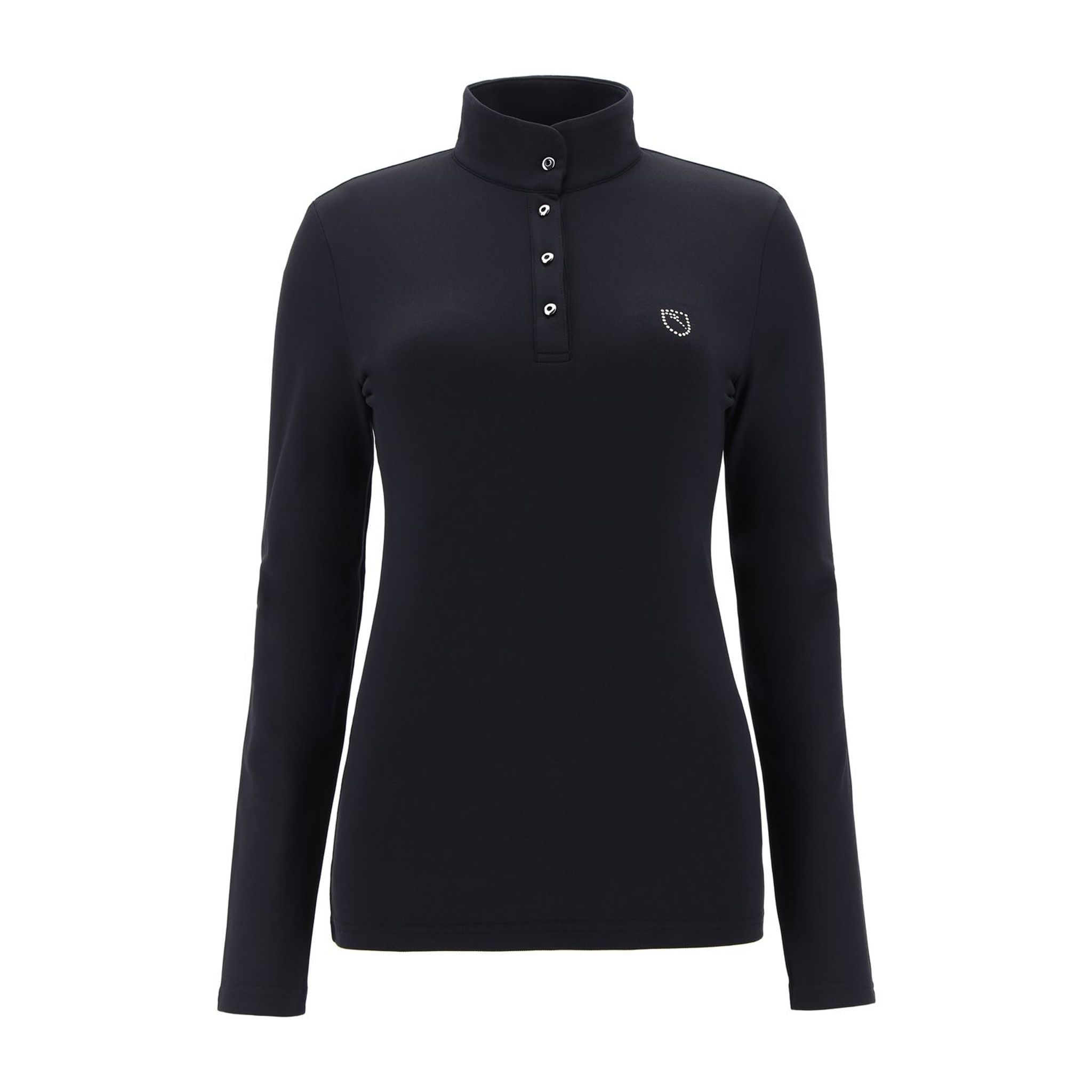 Polo Chervo W Adelita LS noir pour femme